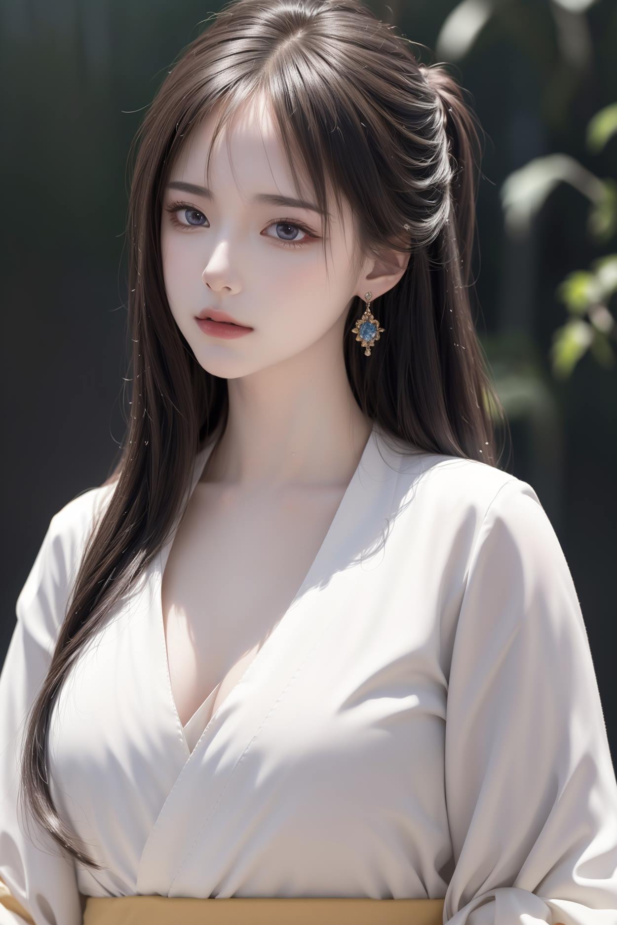 图片[13]-AI绘画 589 白衣小师妹 AI 古典 美女[147P] – 速更版-美库