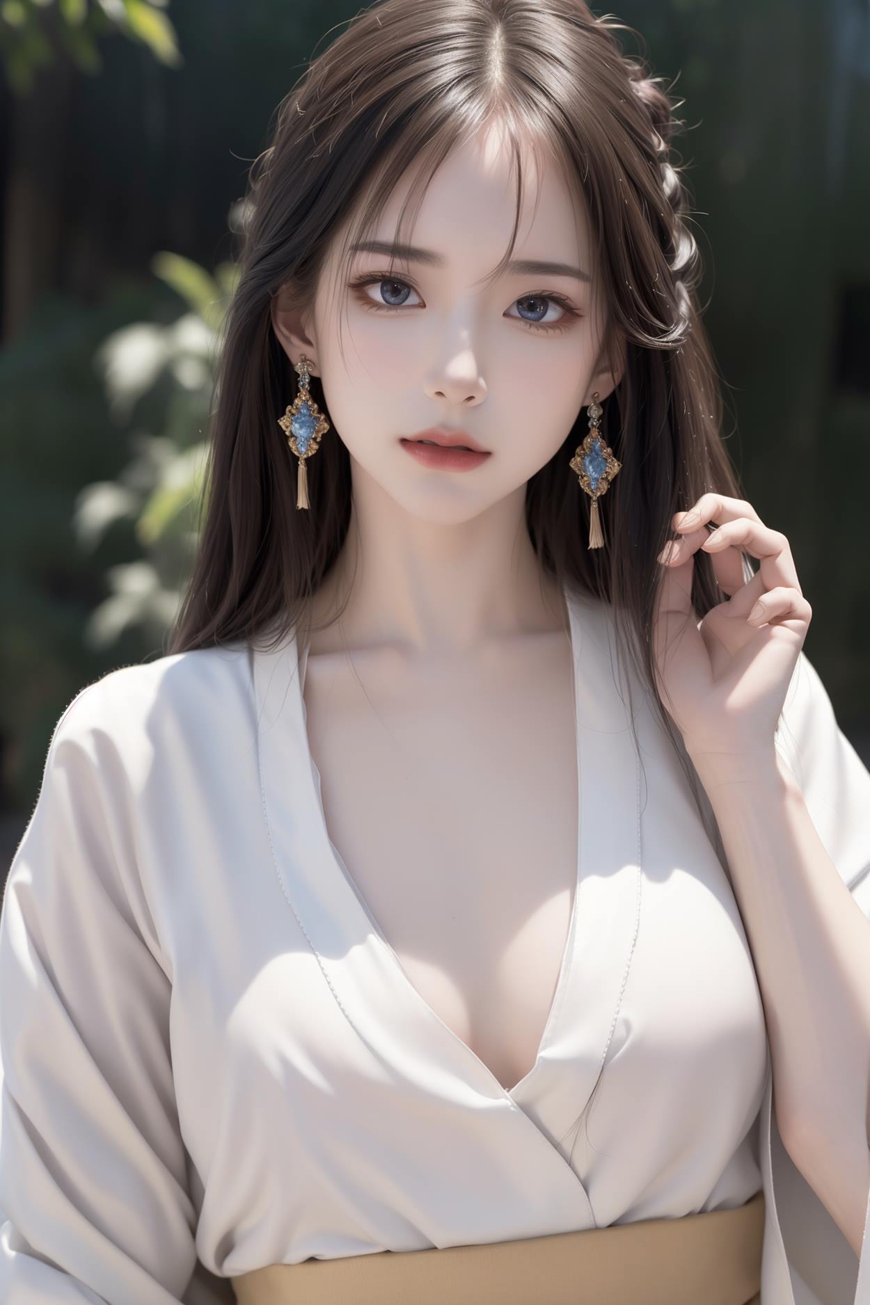 图片[14]-AI绘画 589 白衣小师妹 AI 古典 美女[147P] – 速更版-美库