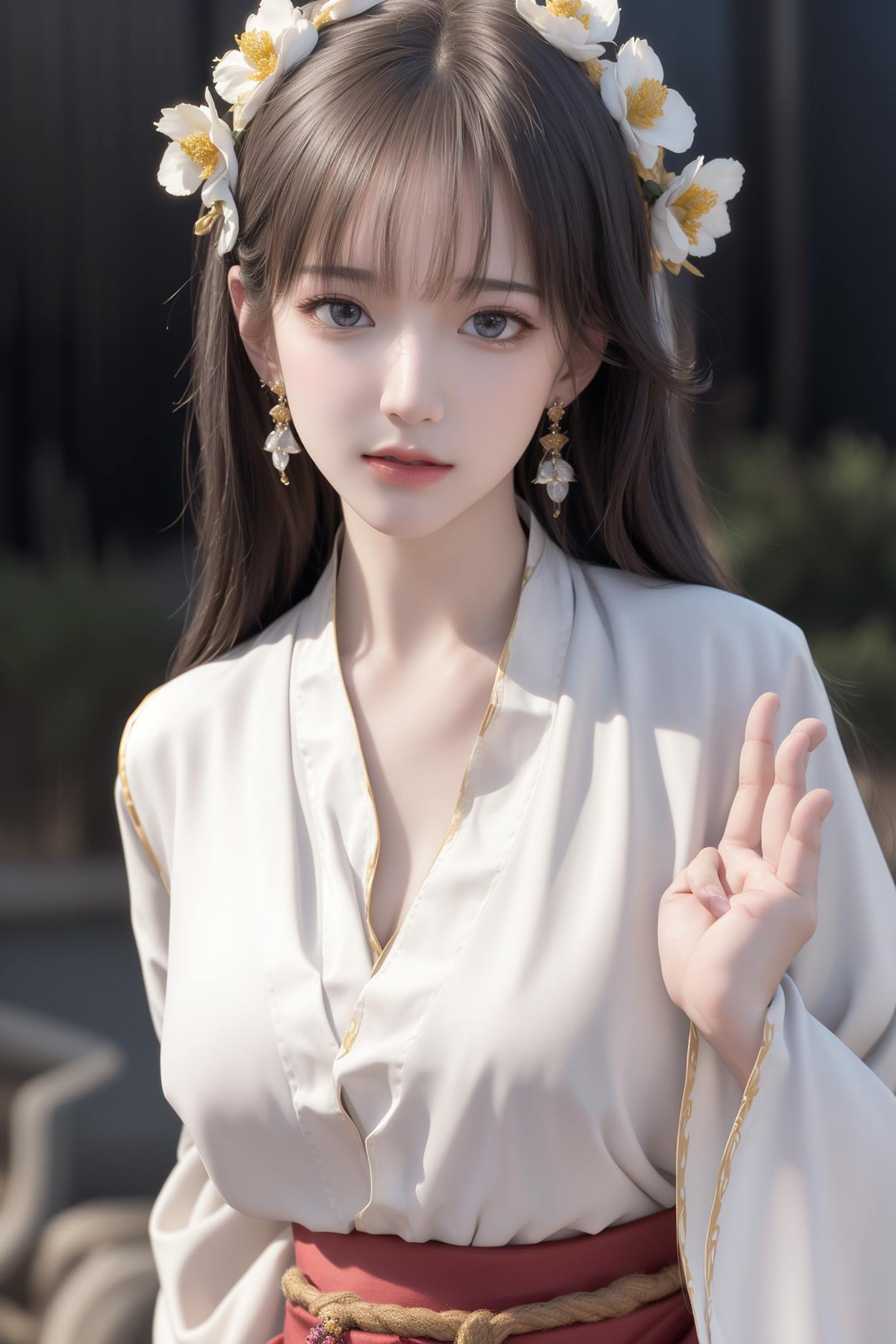 图片[15]-AI绘画 589 白衣小师妹 AI 古典 美女[147P] – 速更版-美库