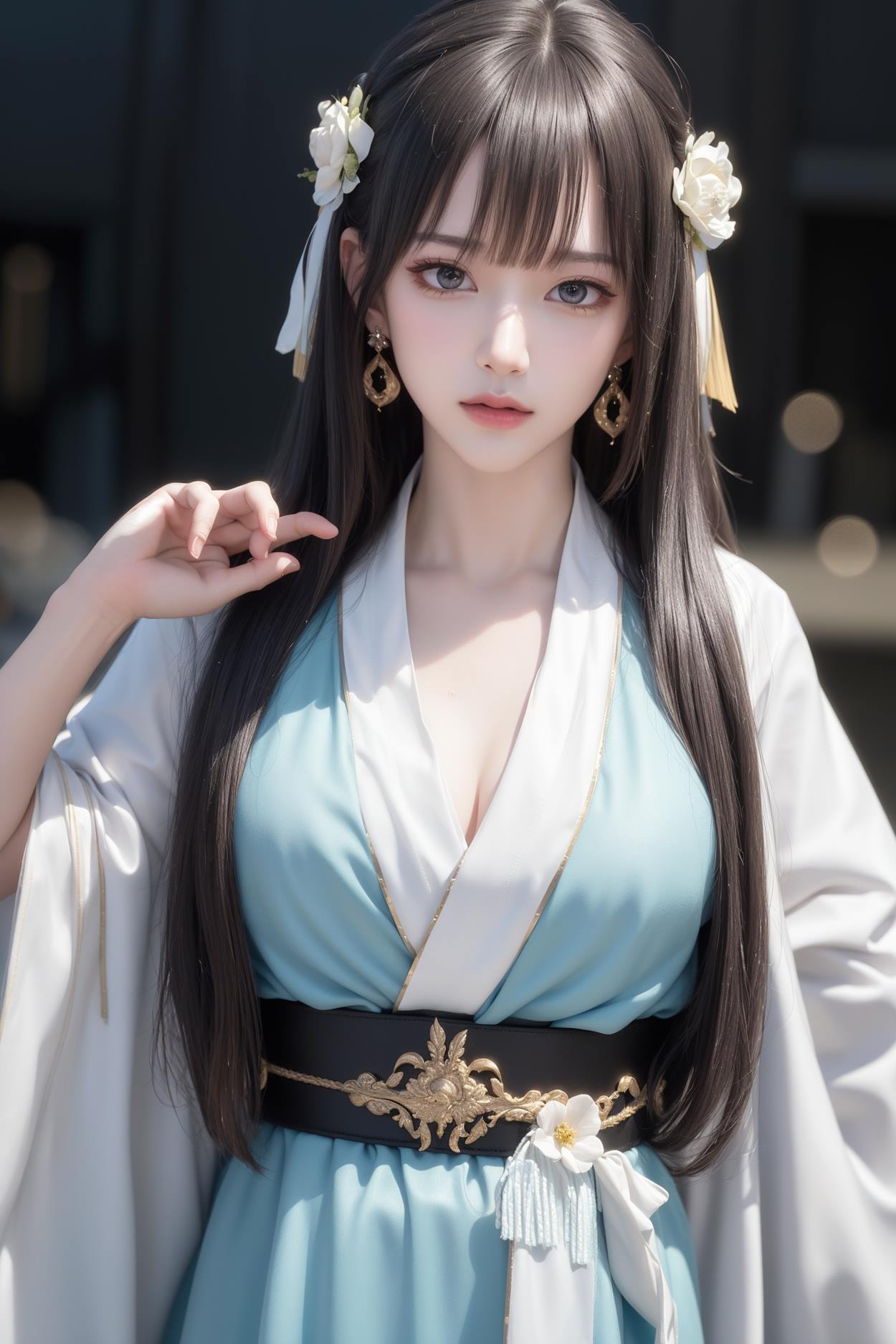 图片[16]-AI绘画 589 白衣小师妹 AI 古典 美女[147P] – 速更版-美库