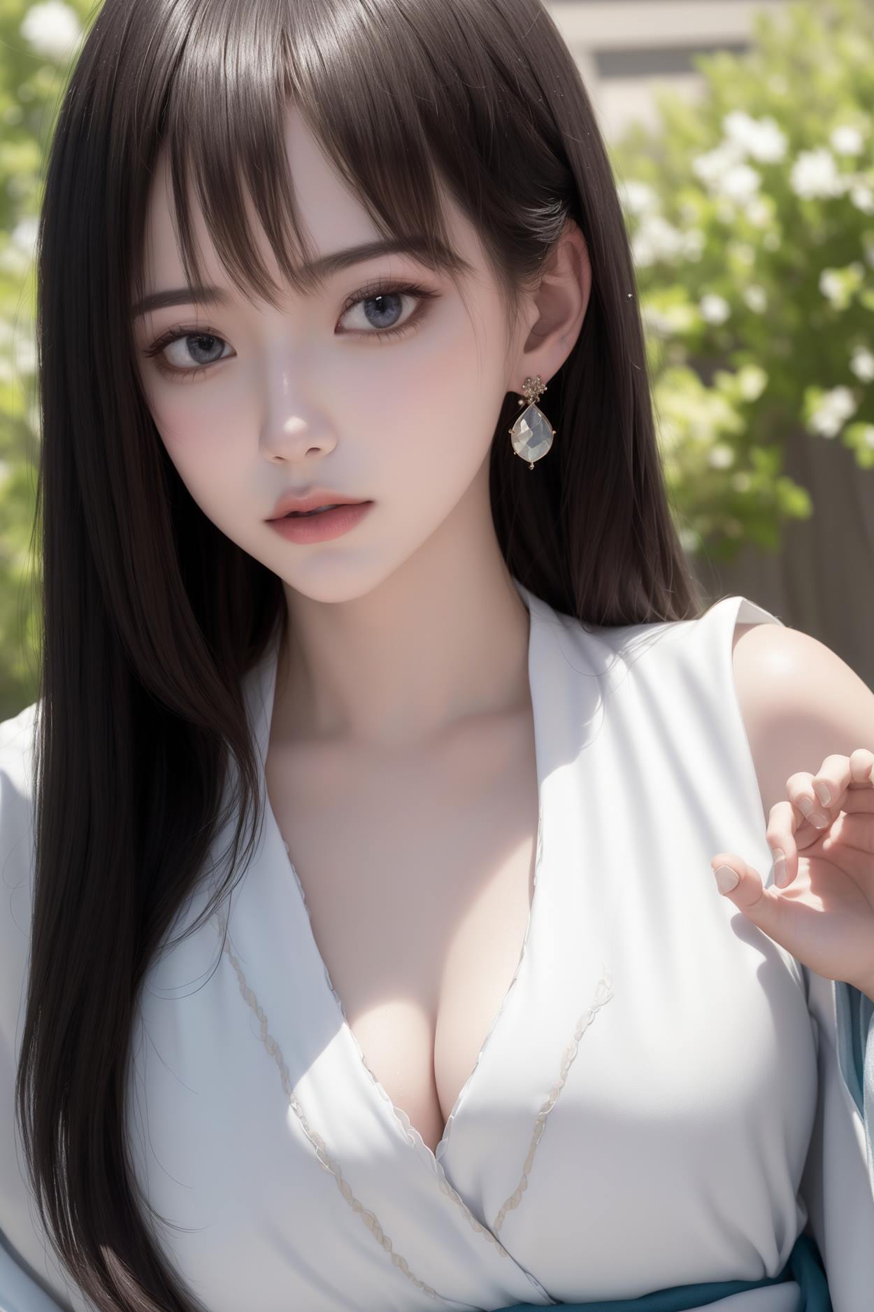 图片[20]-AI绘画 589 白衣小师妹 AI 古典 美女[147P] – 速更版-美库