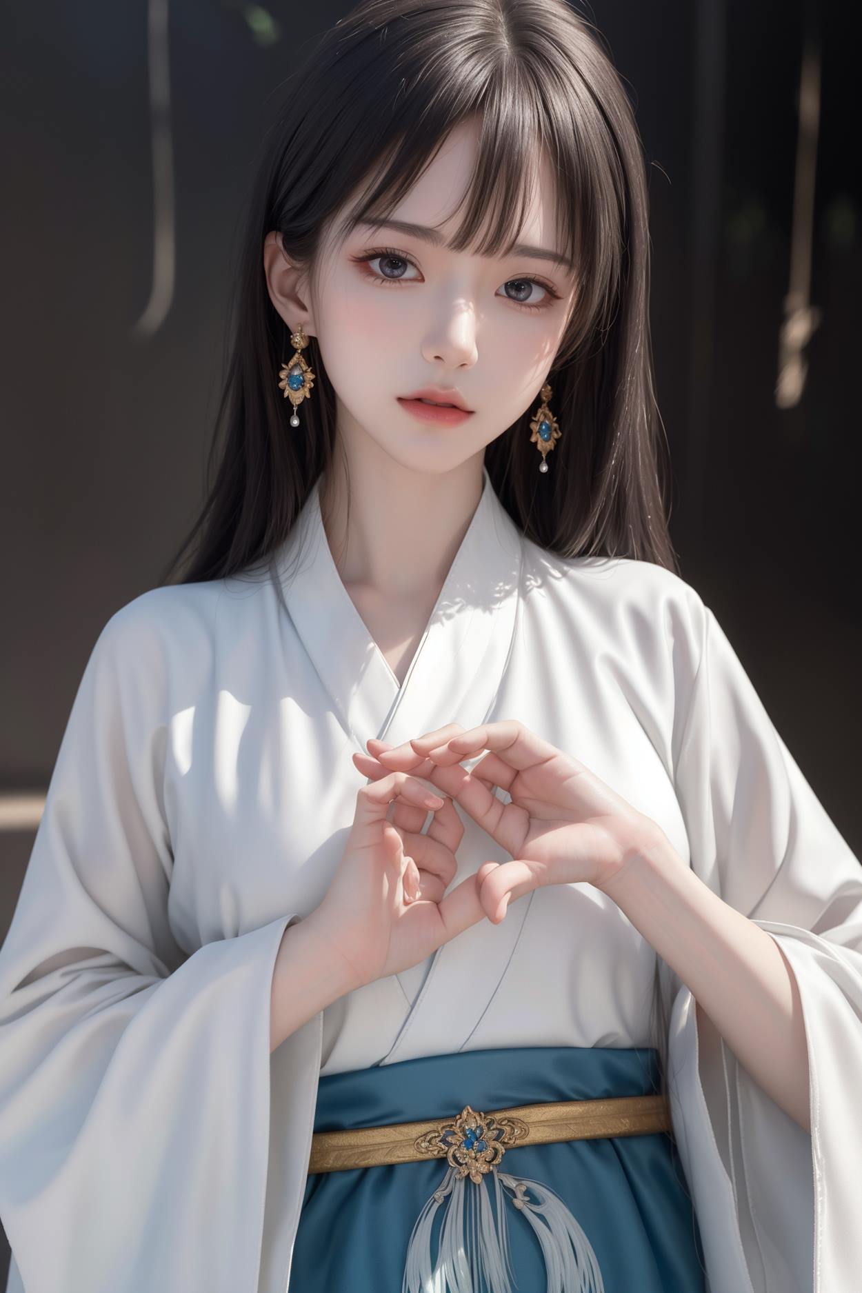 图片[22]-AI绘画 589 白衣小师妹 AI 古典 美女[147P] – 速更版-美库