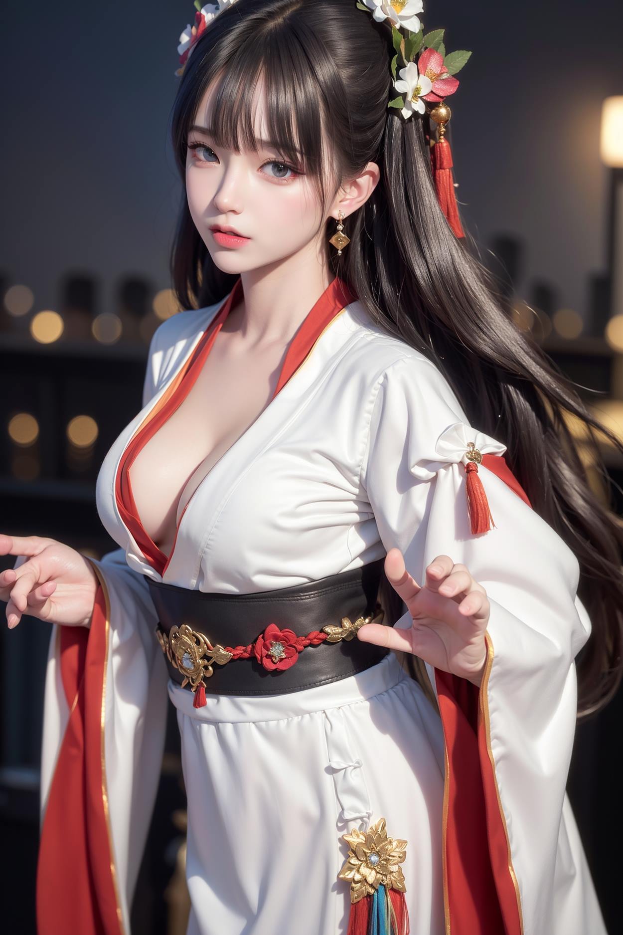 图片[32]-AI绘画 589 白衣小师妹 AI 古典 美女[147P] – 速更版-美库