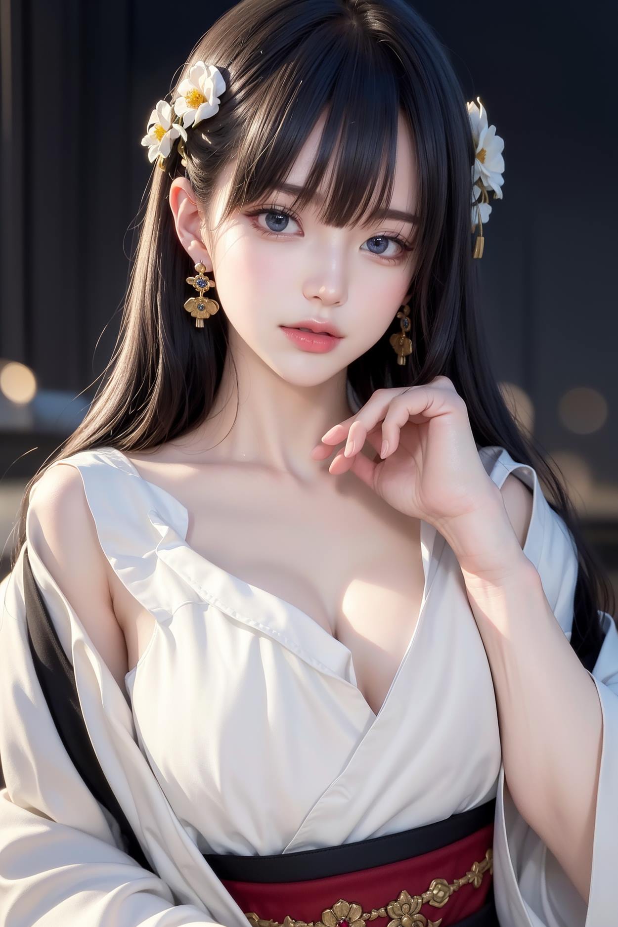 图片[38]-AI绘画 589 白衣小师妹 AI 古典 美女[147P] – 速更版-美库