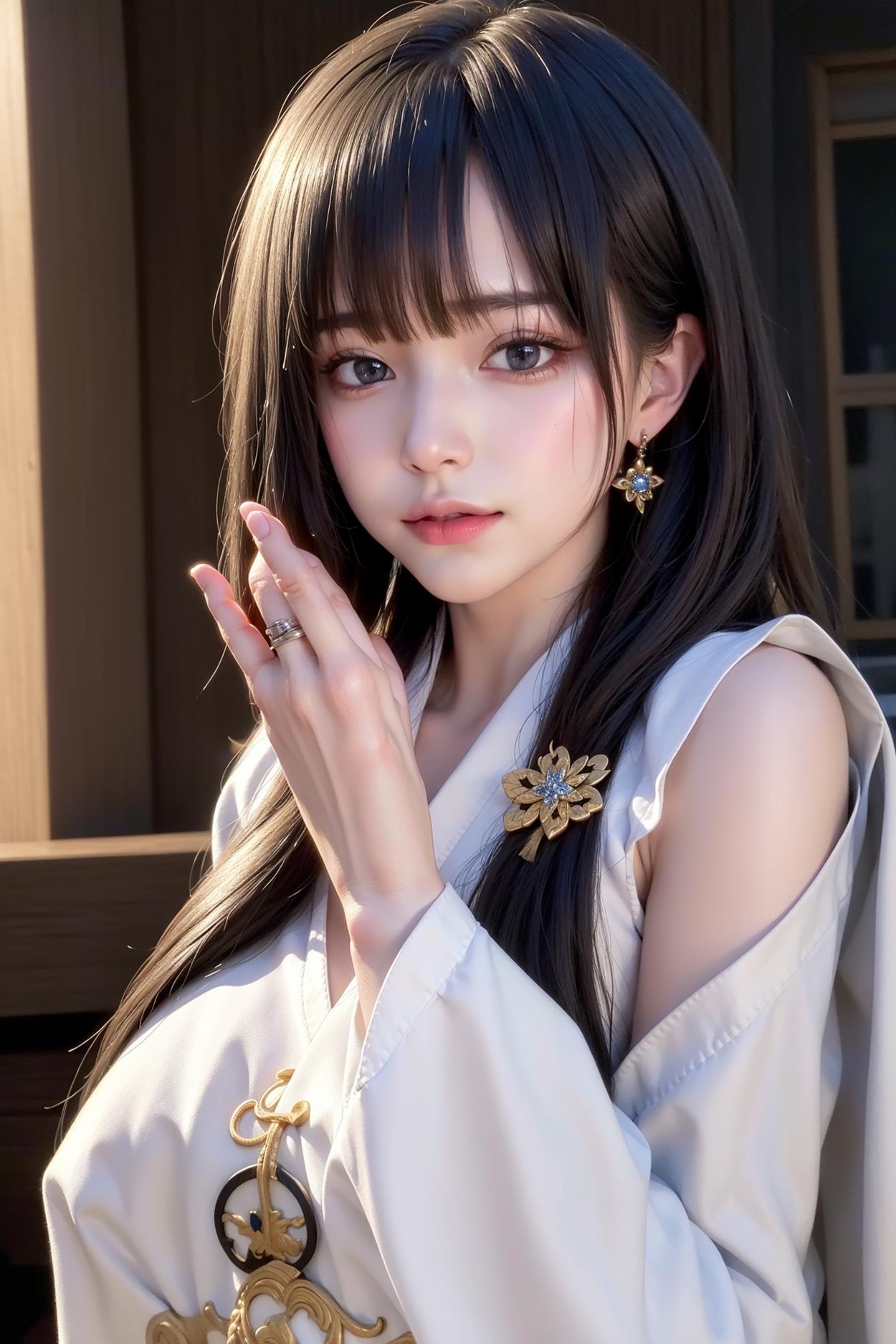 图片[50]-AI绘画 589 白衣小师妹 AI 古典 美女[147P] – 速更版-美库