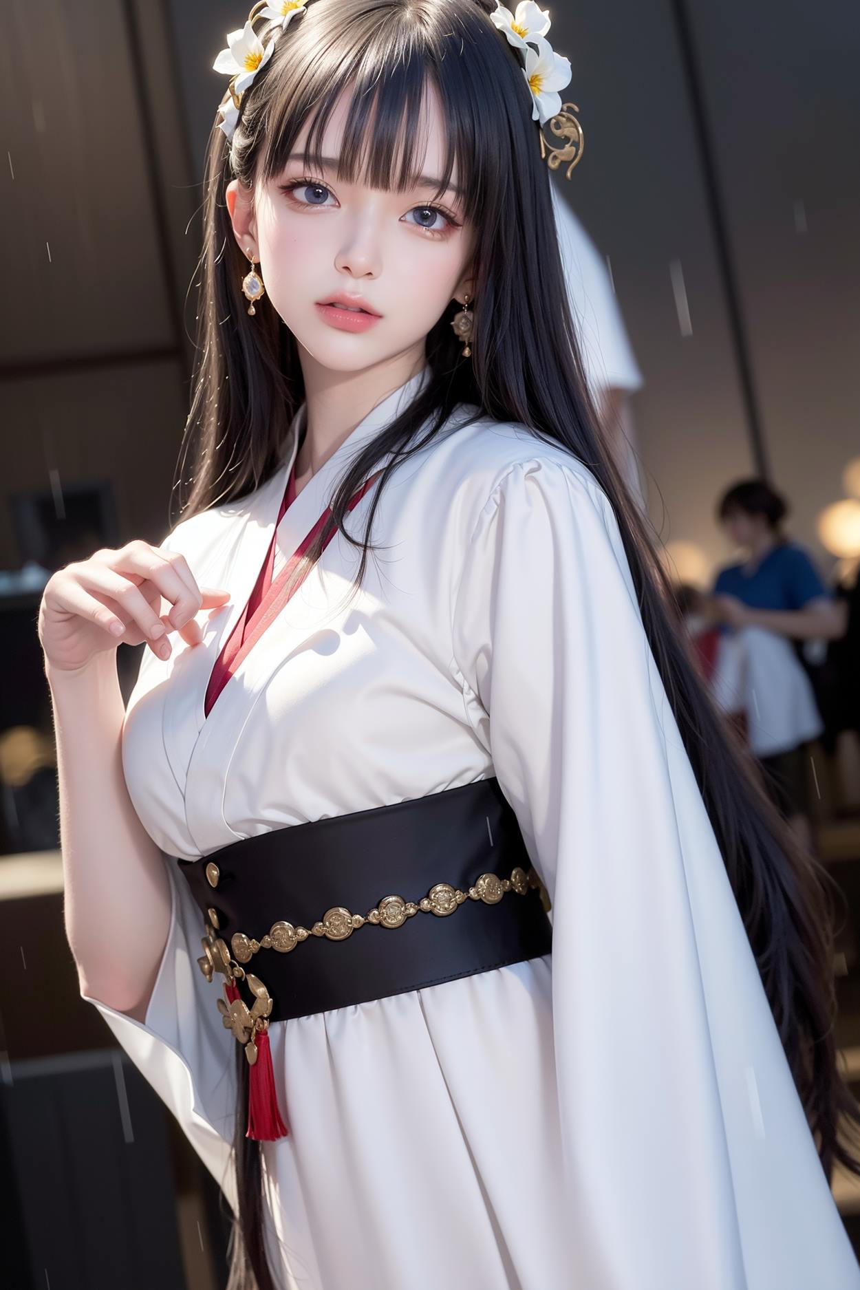 图片[52]-AI绘画 589 白衣小师妹 AI 古典 美女[147P] – 速更版-美库