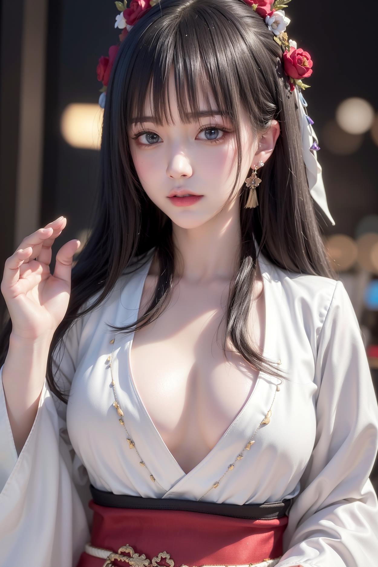 图片[81]-AI绘画 589 白衣小师妹 AI 古典 美女[147P] – 速更版-美库