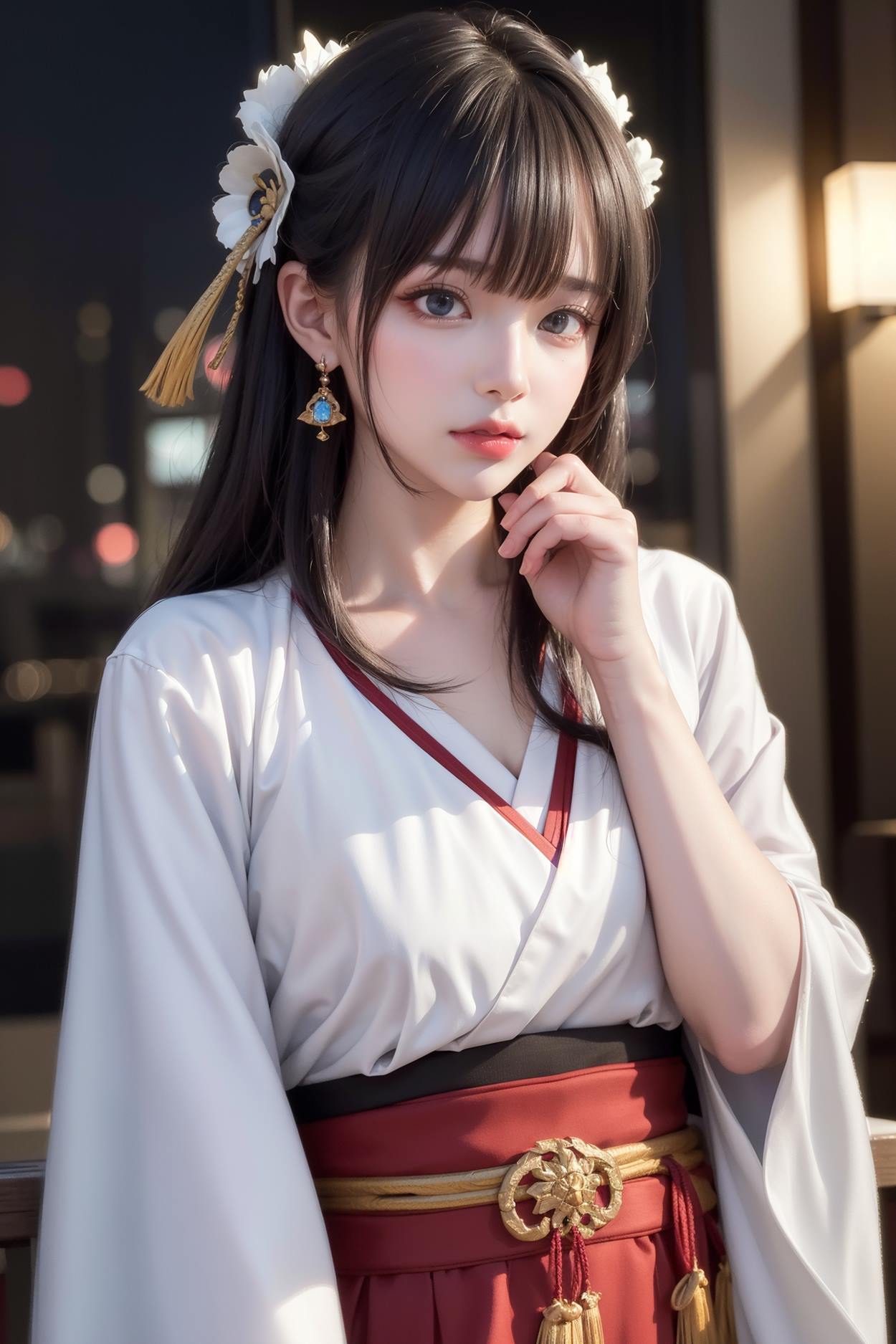 图片[85]-AI绘画 589 白衣小师妹 AI 古典 美女[147P] – 速更版-美库