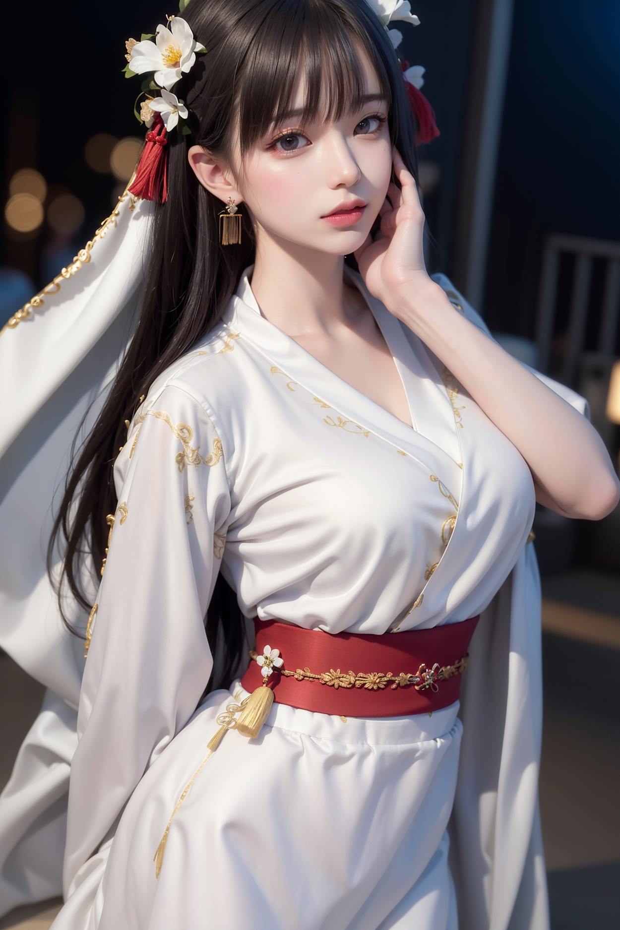 图片[87]-AI绘画 589 白衣小师妹 AI 古典 美女[147P] – 速更版-美库