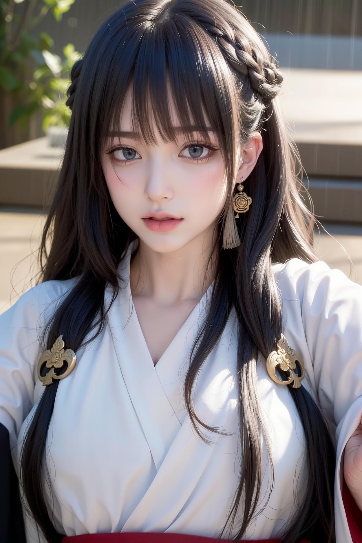 图片[93]-AI绘画 589 白衣小师妹 AI 古典 美女[147P] – 速更版-美库