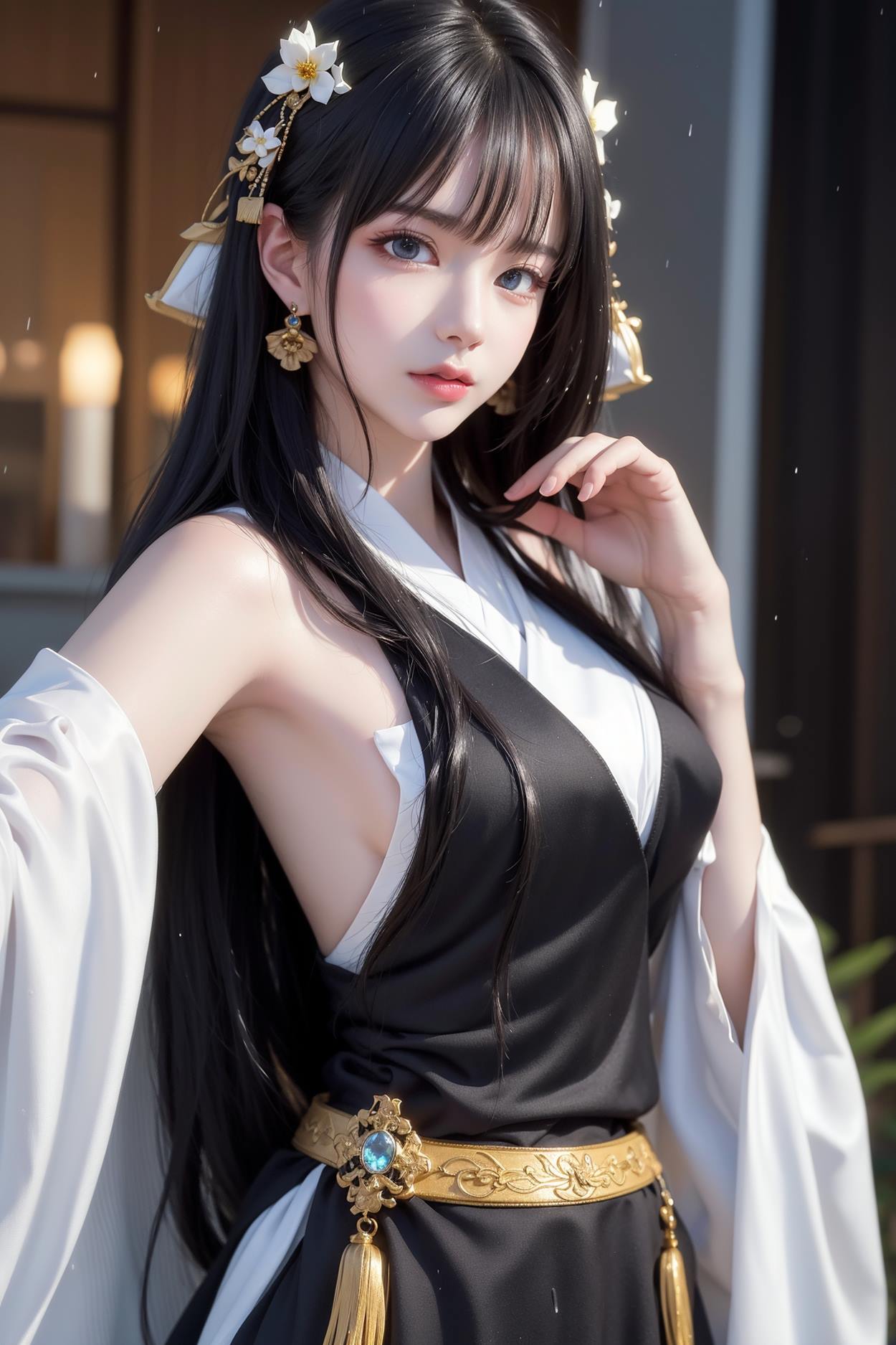 图片[100]-AI绘画 589 白衣小师妹 AI 古典 美女[147P] – 速更版-美库