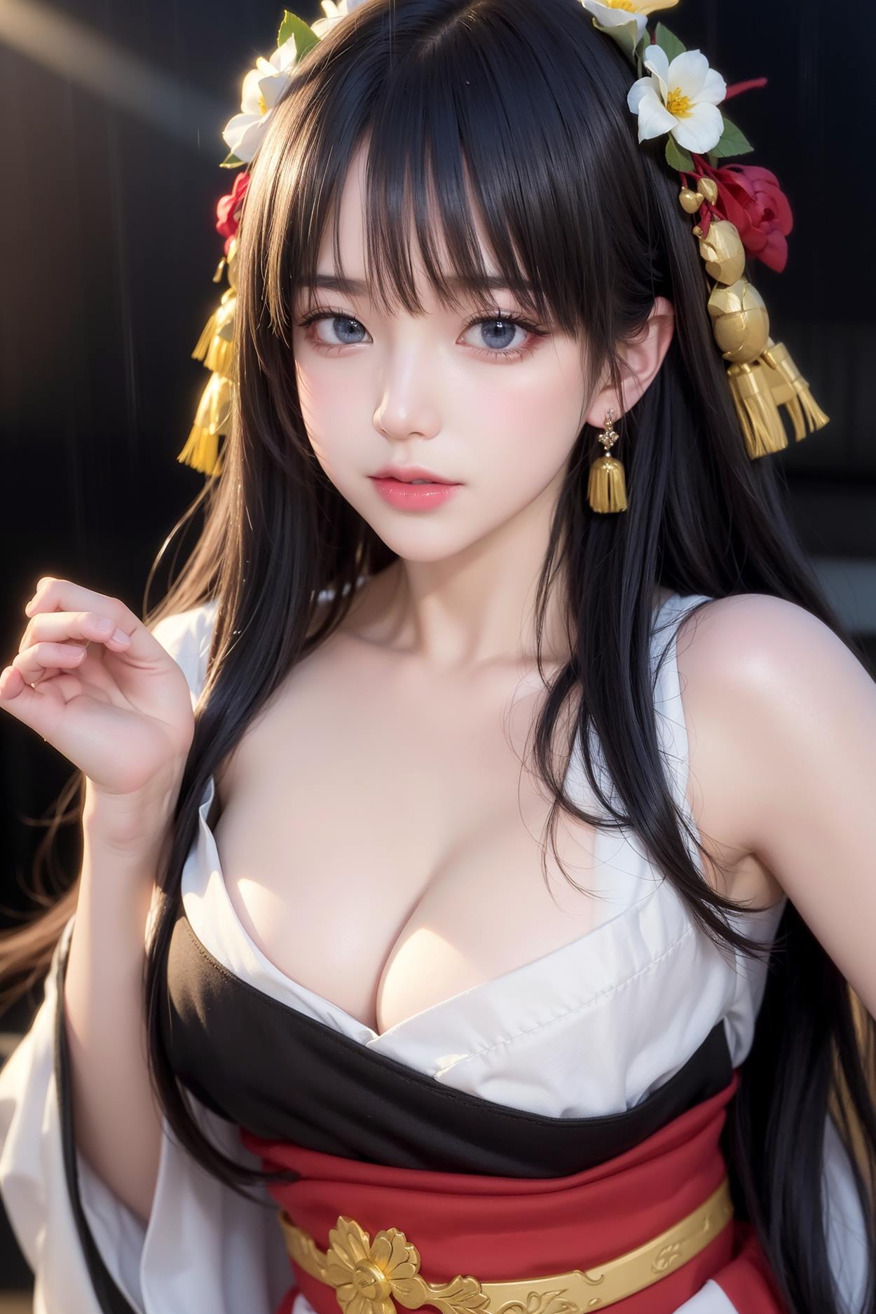 图片[103]-AI绘画 589 白衣小师妹 AI 古典 美女[147P] – 速更版-美库