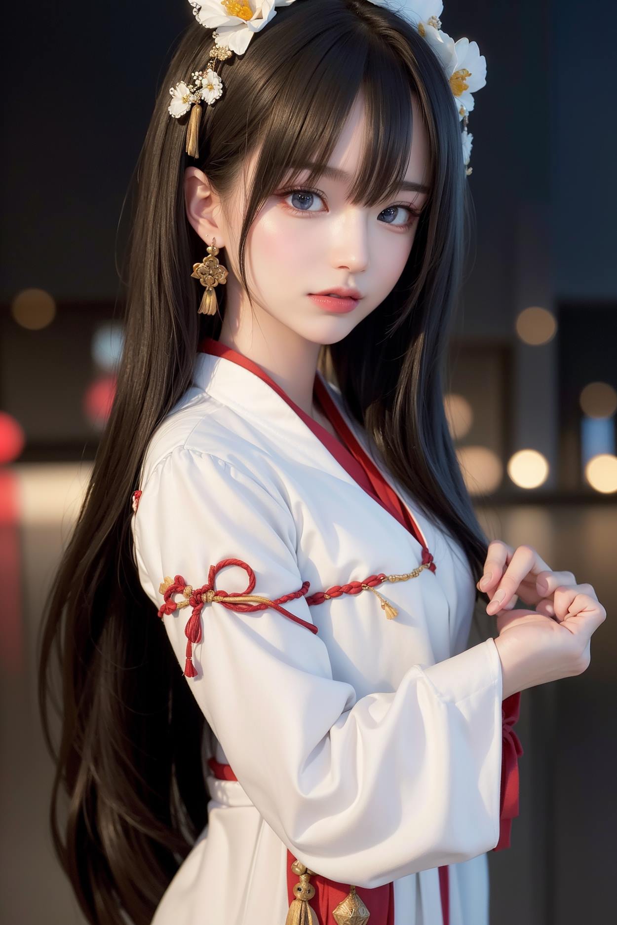 图片[110]-AI绘画 589 白衣小师妹 AI 古典 美女[147P] – 速更版-美库