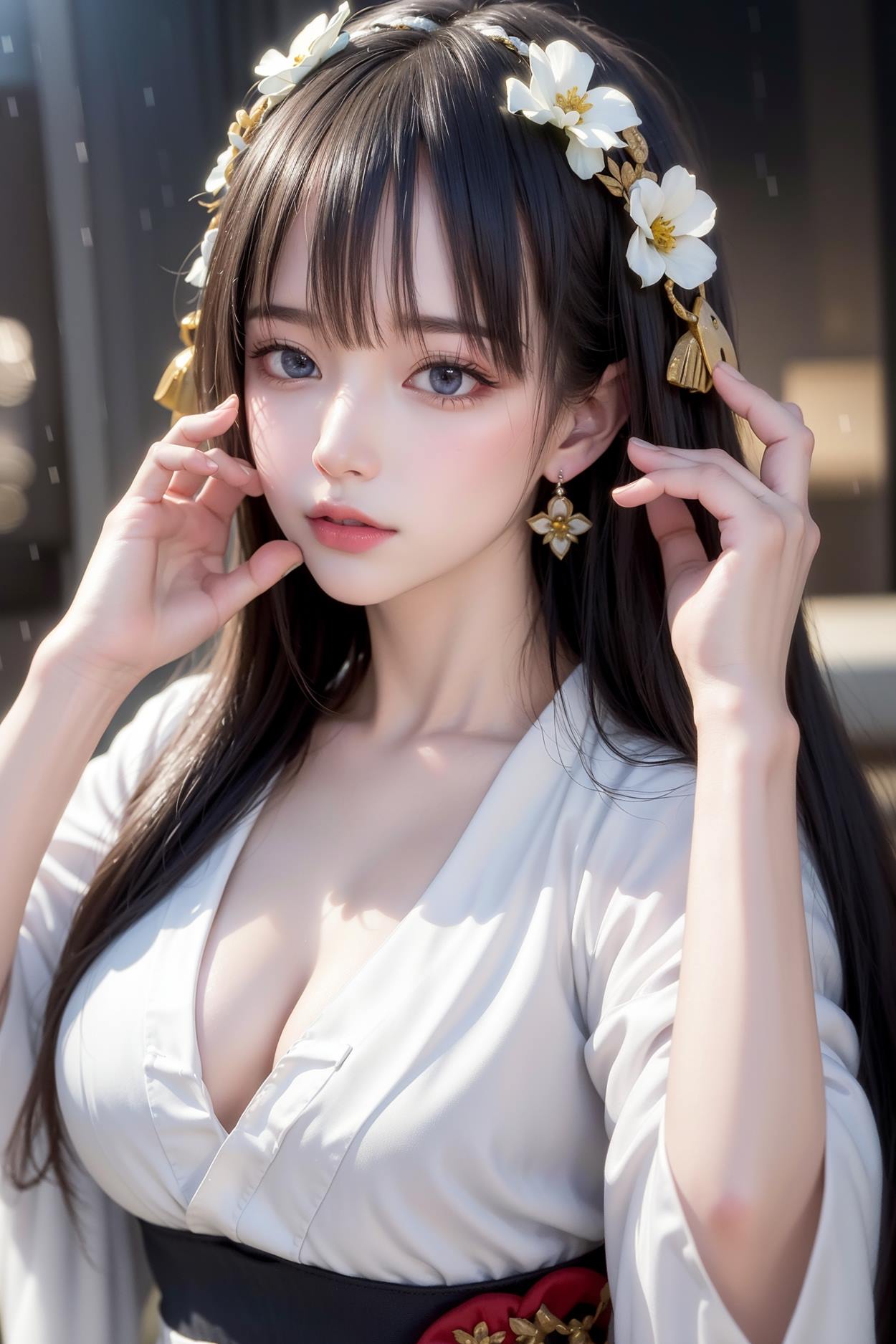 图片[123]-AI绘画 589 白衣小师妹 AI 古典 美女[147P] – 速更版-美库