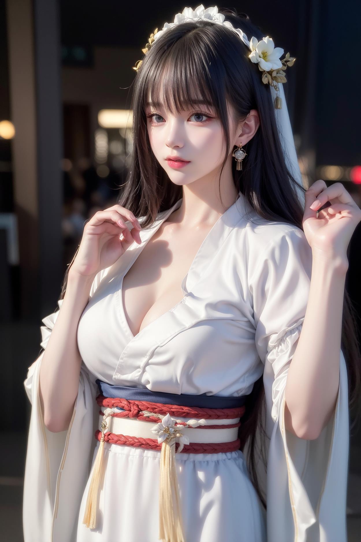 图片[126]-AI绘画 589 白衣小师妹 AI 古典 美女[147P] – 速更版-美库