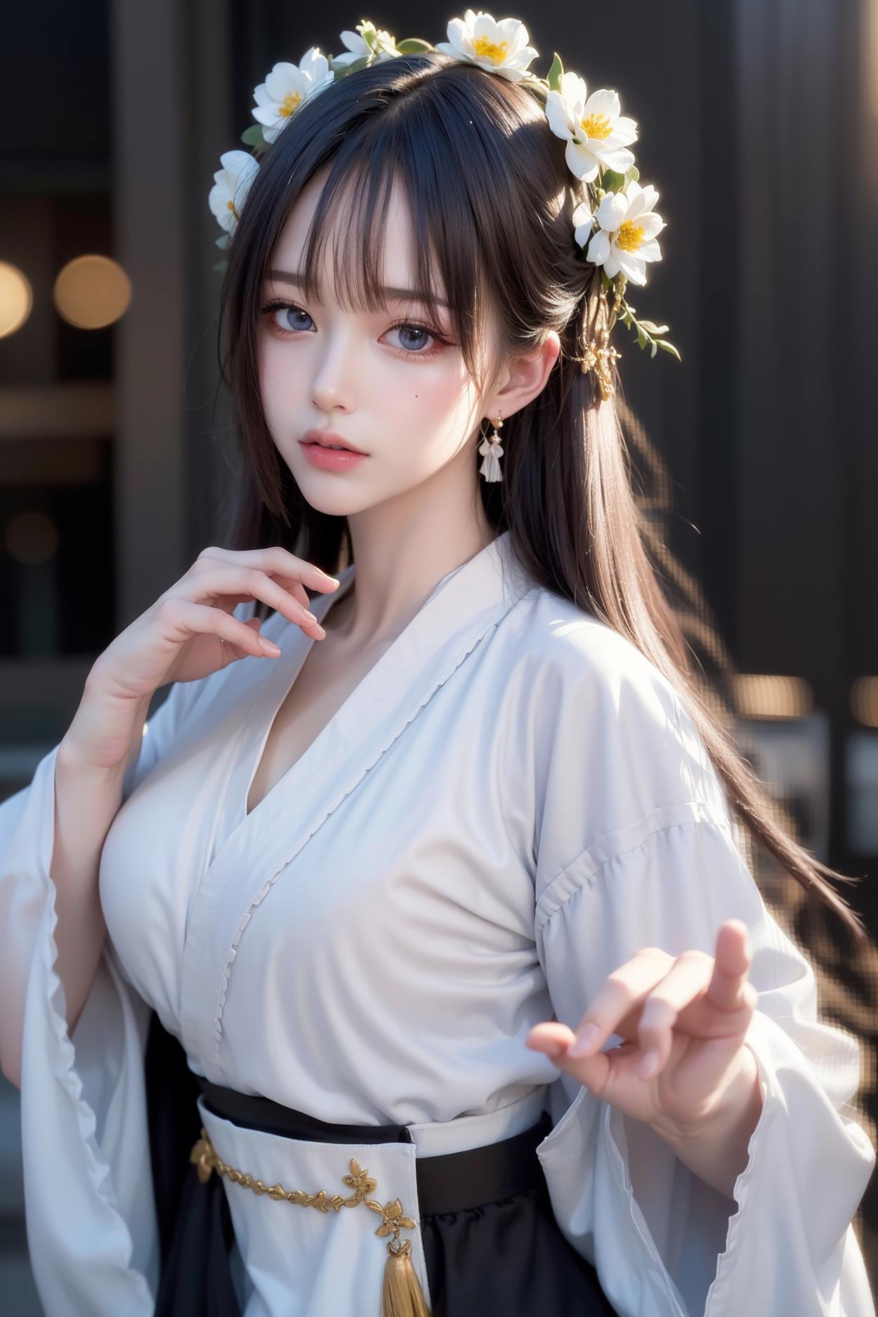 图片[127]-AI绘画 589 白衣小师妹 AI 古典 美女[147P] – 速更版-美库