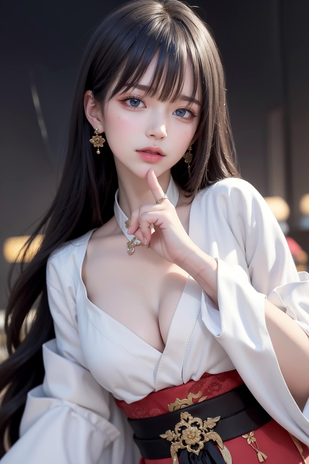 图片[134]-AI绘画 589 白衣小师妹 AI 古典 美女[147P] – 速更版-美库