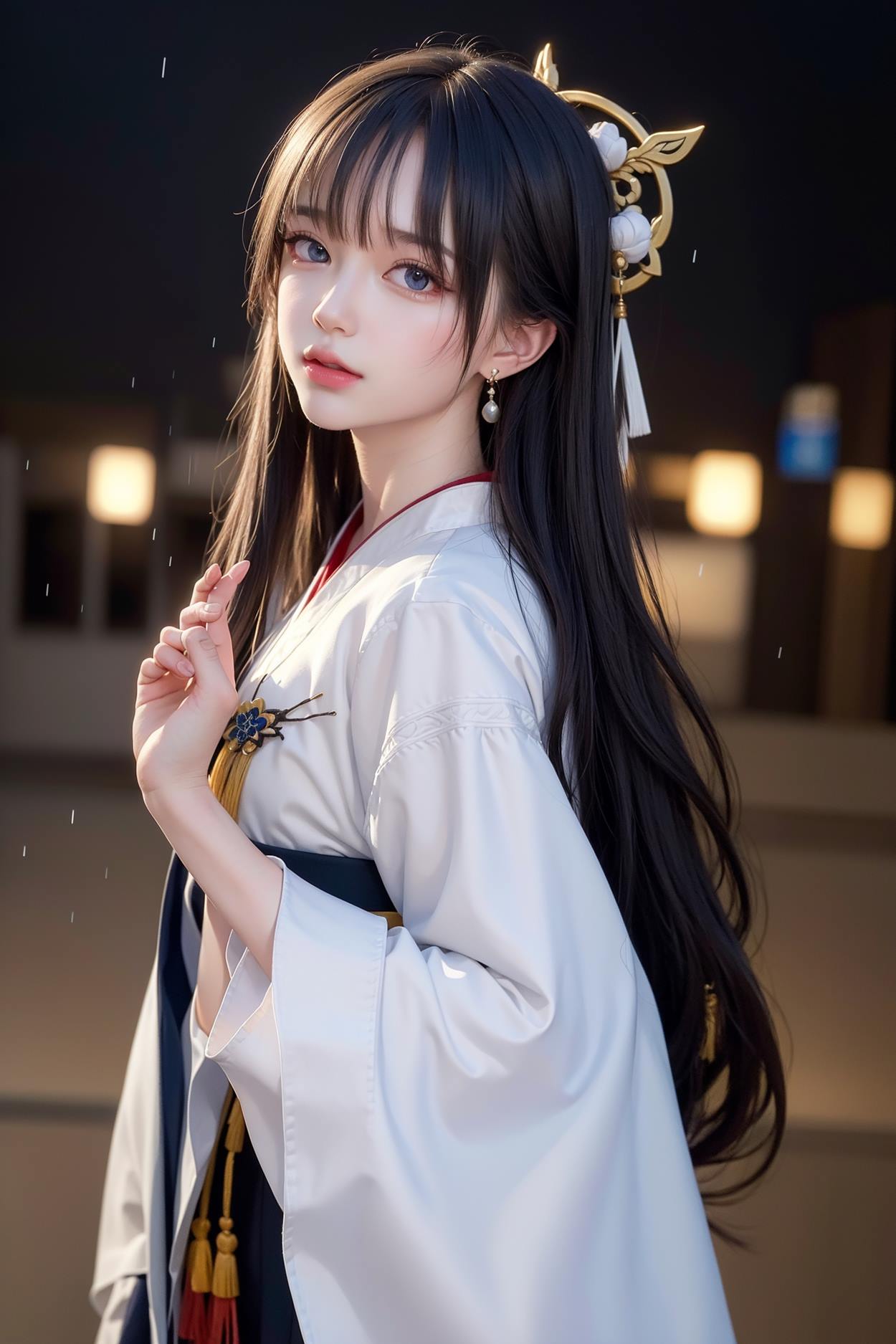 图片[138]-AI绘画 589 白衣小师妹 AI 古典 美女[147P] – 速更版-美库