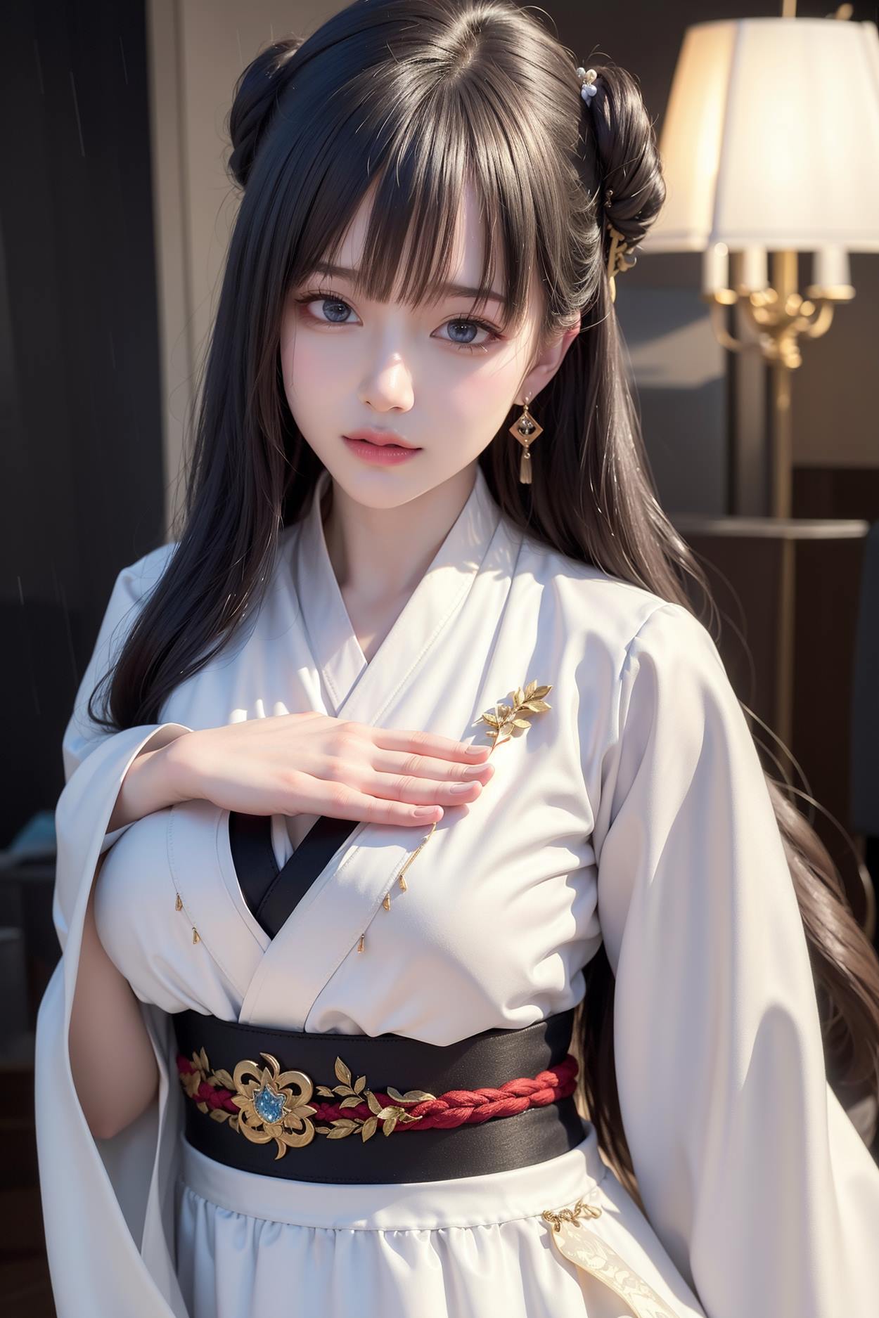 图片[146]-AI绘画 589 白衣小师妹 AI 古典 美女[147P] – 速更版-美库