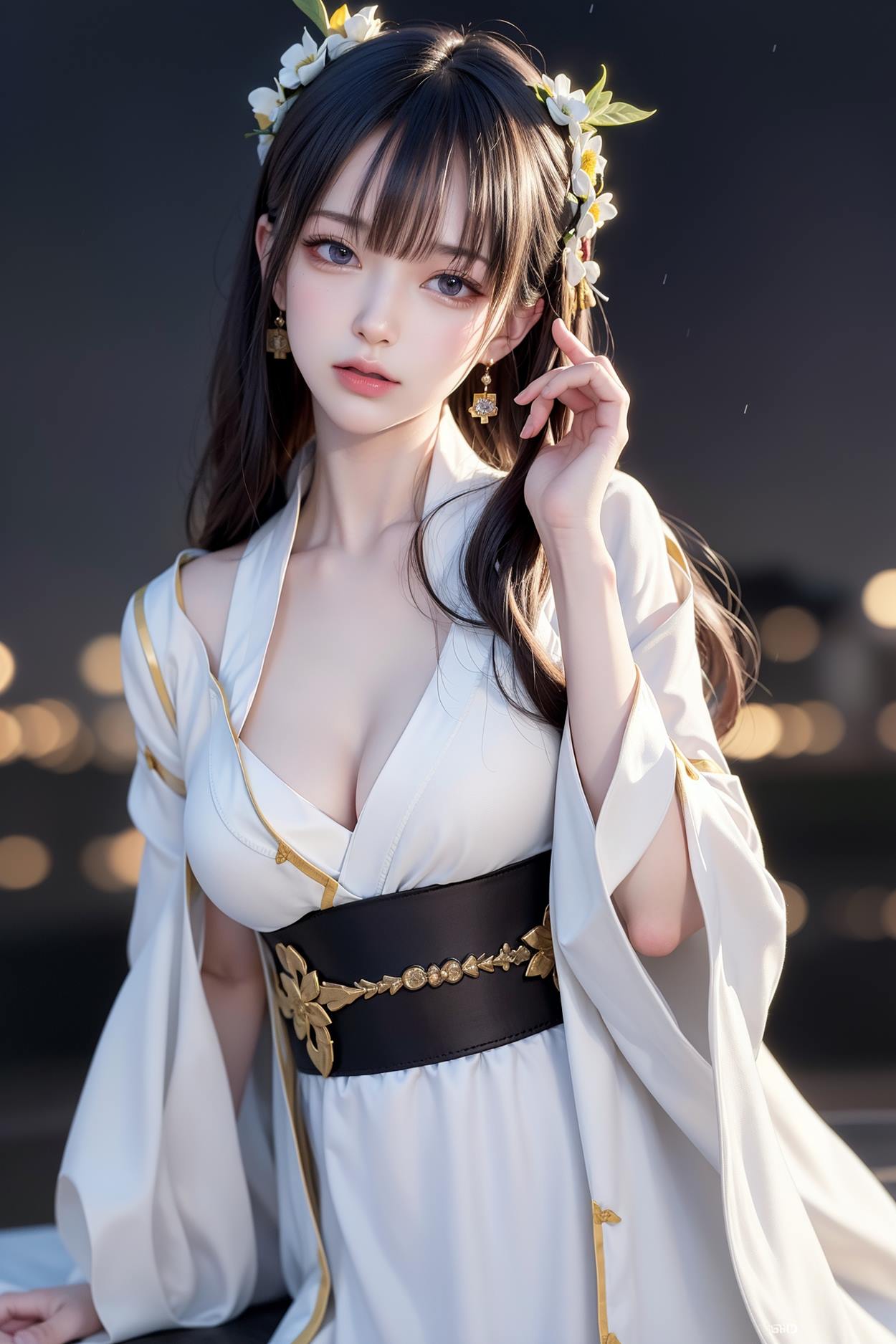 图片[148]-AI绘画 589 白衣小师妹 AI 古典 美女[147P] – 速更版-美库