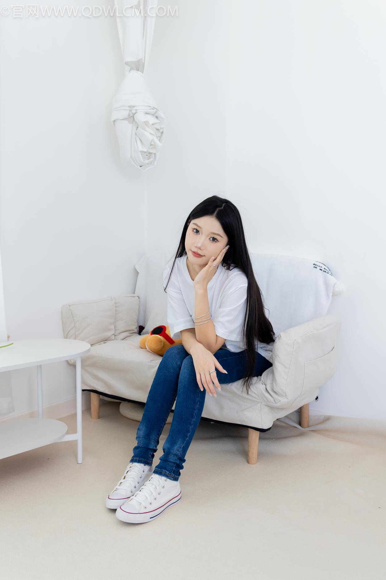 图片[16]-物恋传媒 NO.2329 小竹-帆布鞋、白船袜、肚子疼揉肚子剧情[158P] – 速更版-美库