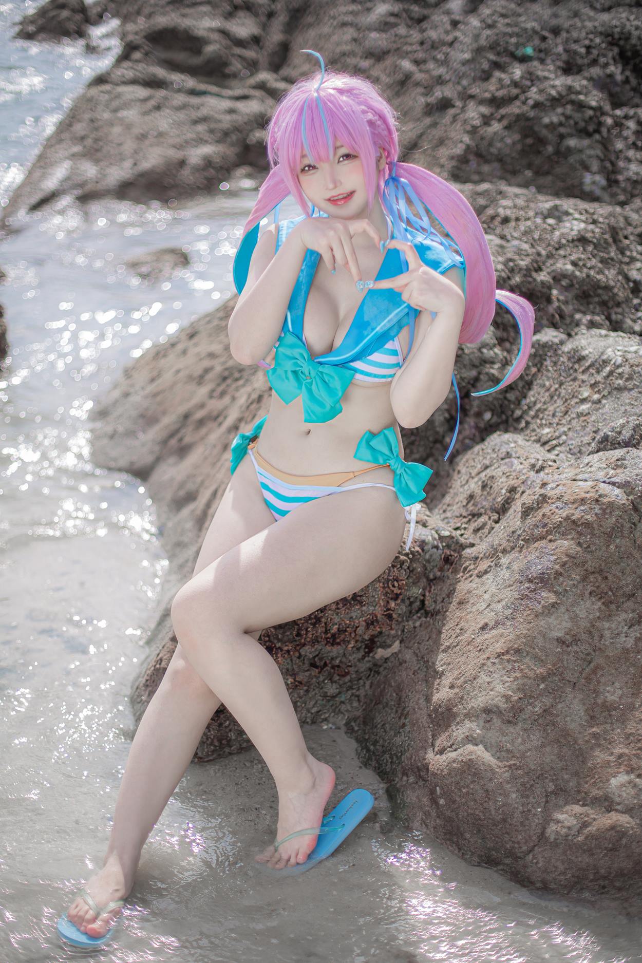 图片[10]-Takanashi Hanari – Aqua[21P] – 速更版-美库