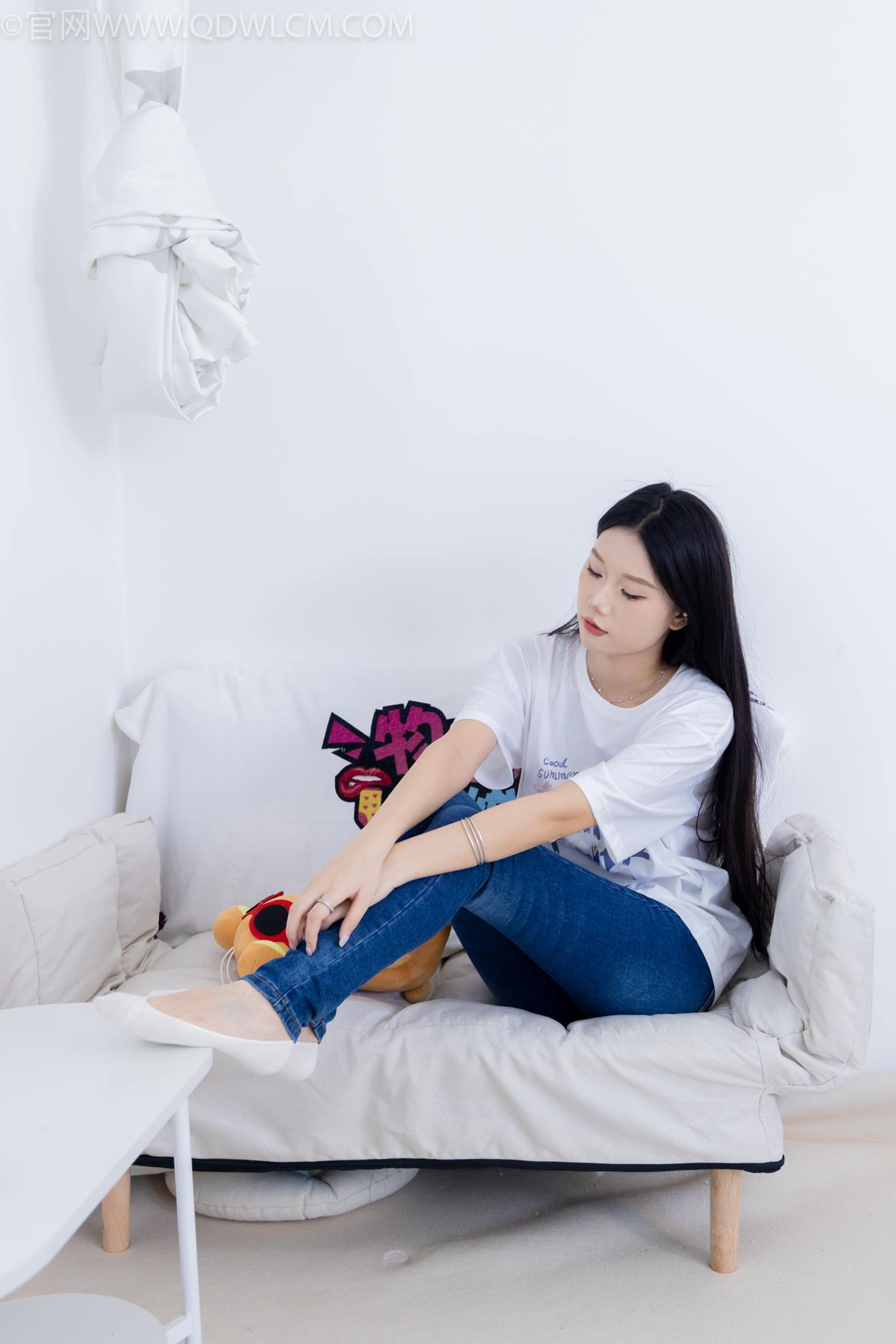 图片[145]-物恋传媒 NO.2329 小竹-帆布鞋、白船袜、肚子疼揉肚子剧情[158P] – 速更版-美库