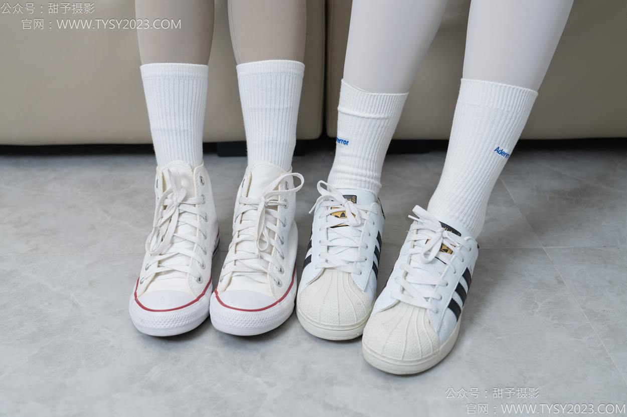 图片[77]-甜予摄影 NO.157 澜澜咖啡豆-帆布鞋、板鞋、白棉袜、薄黑丝、薄肉丝[104P] – 速更版-美库