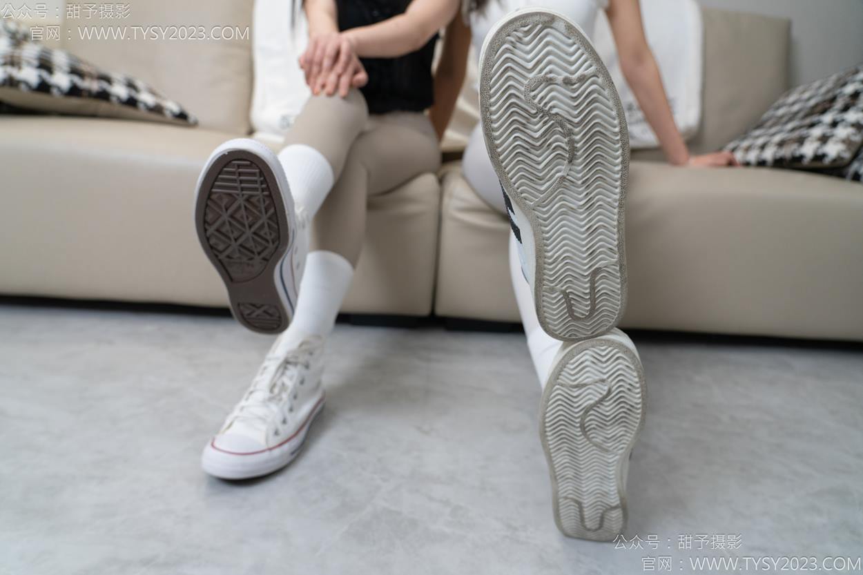 图片[80]-甜予摄影 NO.157 澜澜咖啡豆-帆布鞋、板鞋、白棉袜、薄黑丝、薄肉丝[104P] – 速更版-美库