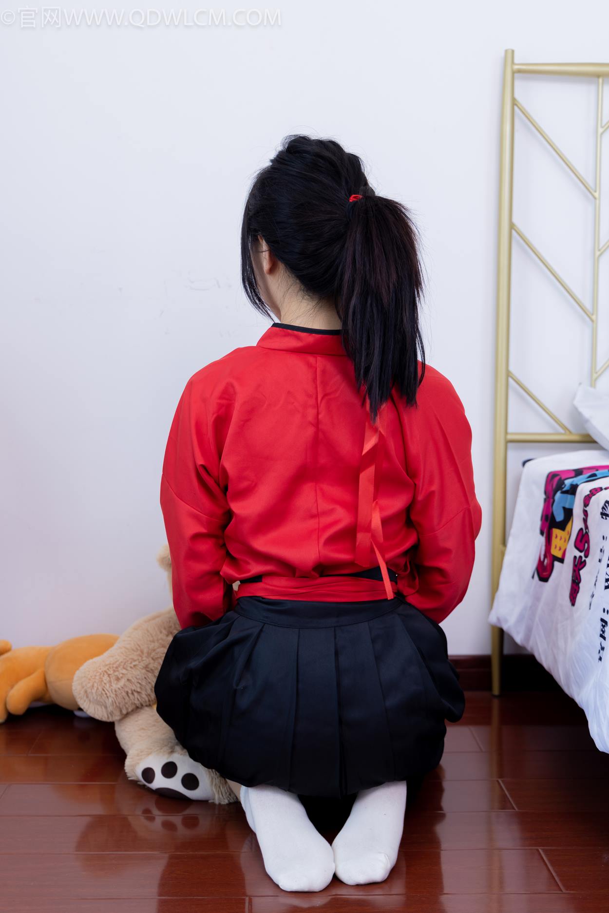 图片[11]-物恋传媒 NO.2330 纱纱-汉服、皮鞋、白棉袜、薄肉丝[151P] – 速更版-美库