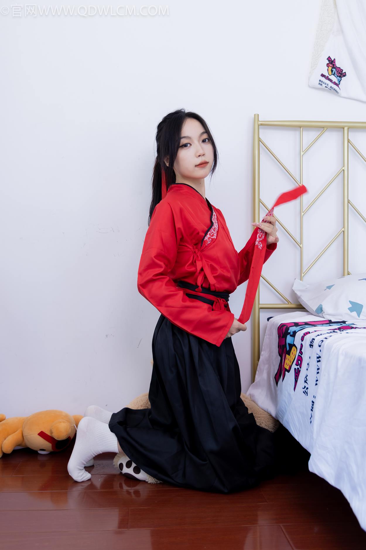 图片[19]-物恋传媒 NO.2330 纱纱-汉服、皮鞋、白棉袜、薄肉丝[151P] – 速更版-美库