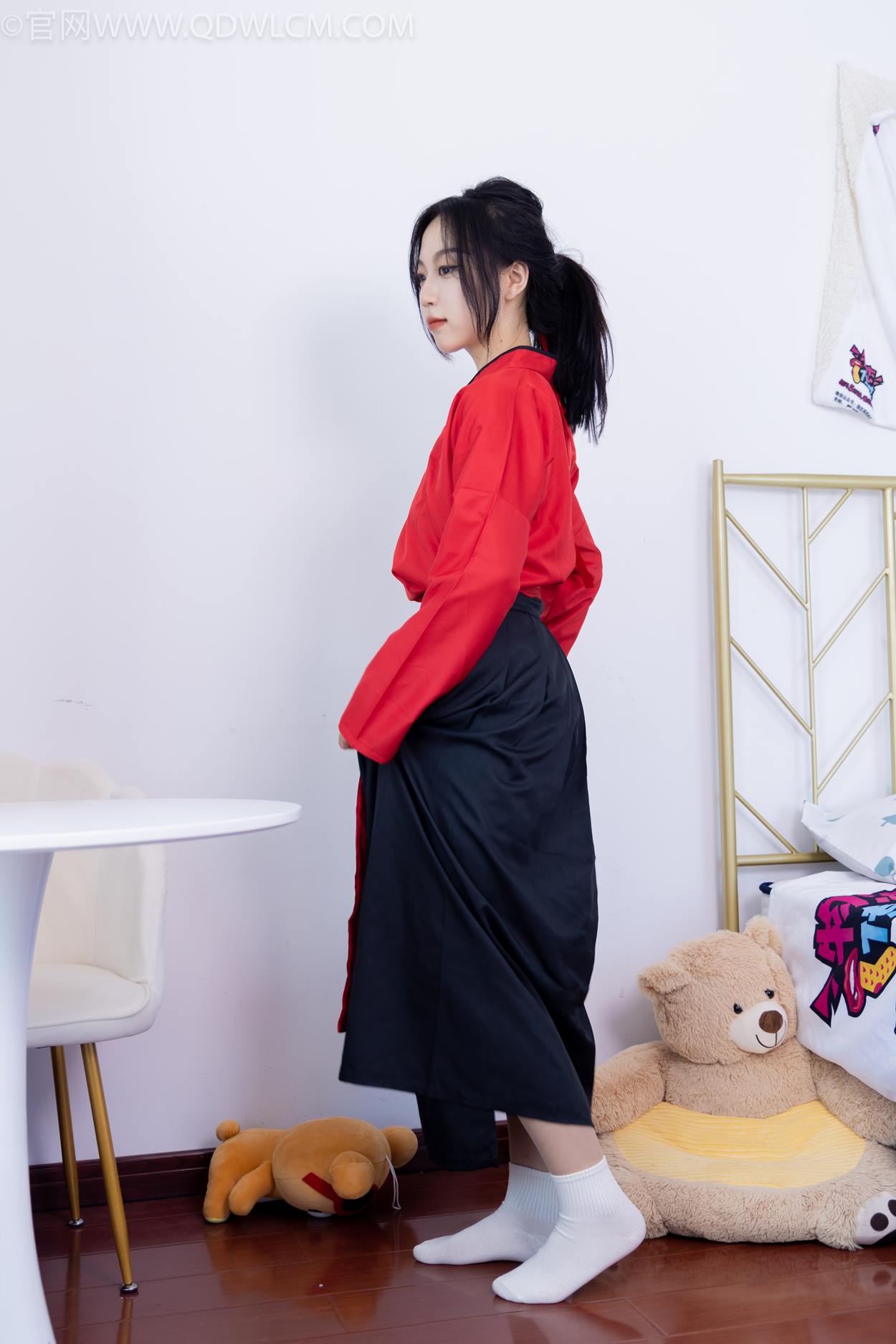 图片[21]-物恋传媒 NO.2330 纱纱-汉服、皮鞋、白棉袜、薄肉丝[151P] – 速更版-美库