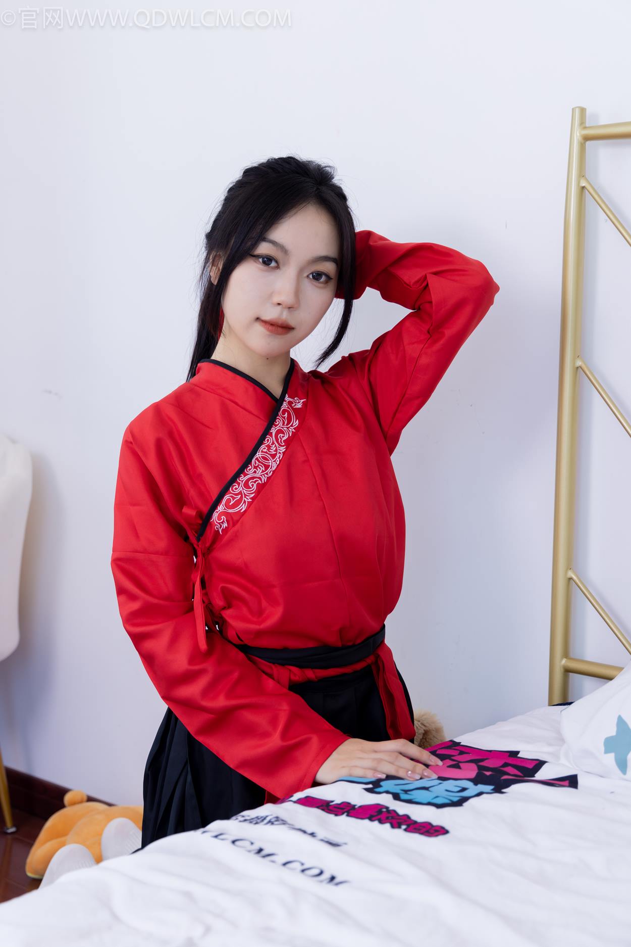 图片[22]-物恋传媒 NO.2330 纱纱-汉服、皮鞋、白棉袜、薄肉丝[151P] – 速更版-美库