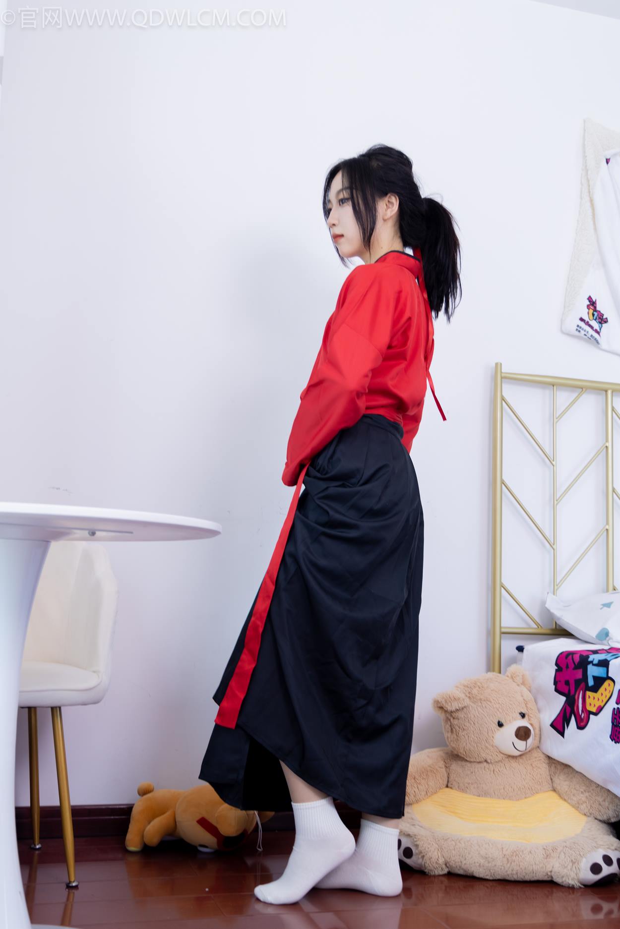 图片[32]-物恋传媒 NO.2330 纱纱-汉服、皮鞋、白棉袜、薄肉丝[151P] – 速更版-美库