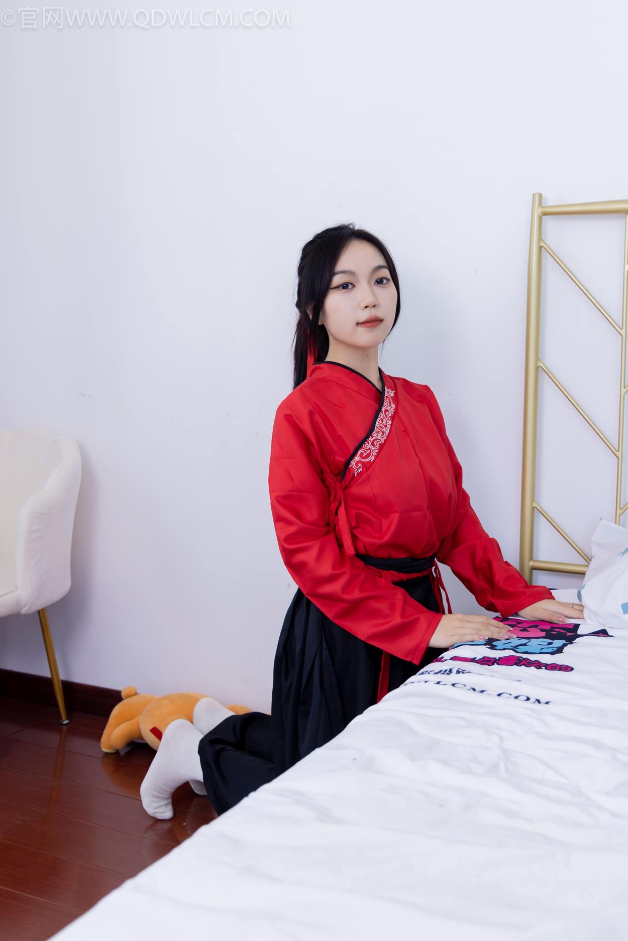 图片[42]-物恋传媒 NO.2330 纱纱-汉服、皮鞋、白棉袜、薄肉丝[151P] – 速更版-美库