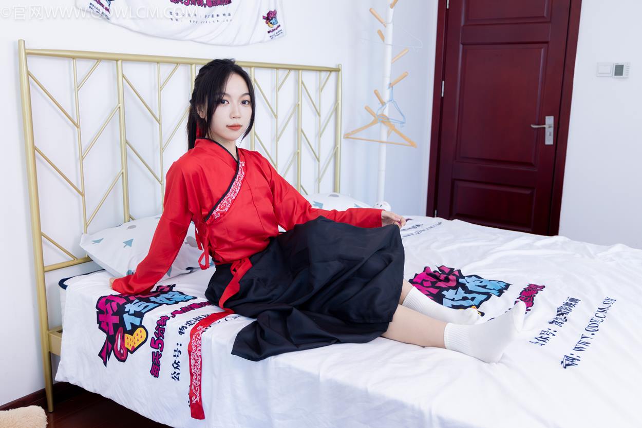 图片[55]-物恋传媒 NO.2330 纱纱-汉服、皮鞋、白棉袜、薄肉丝[151P] – 速更版-美库