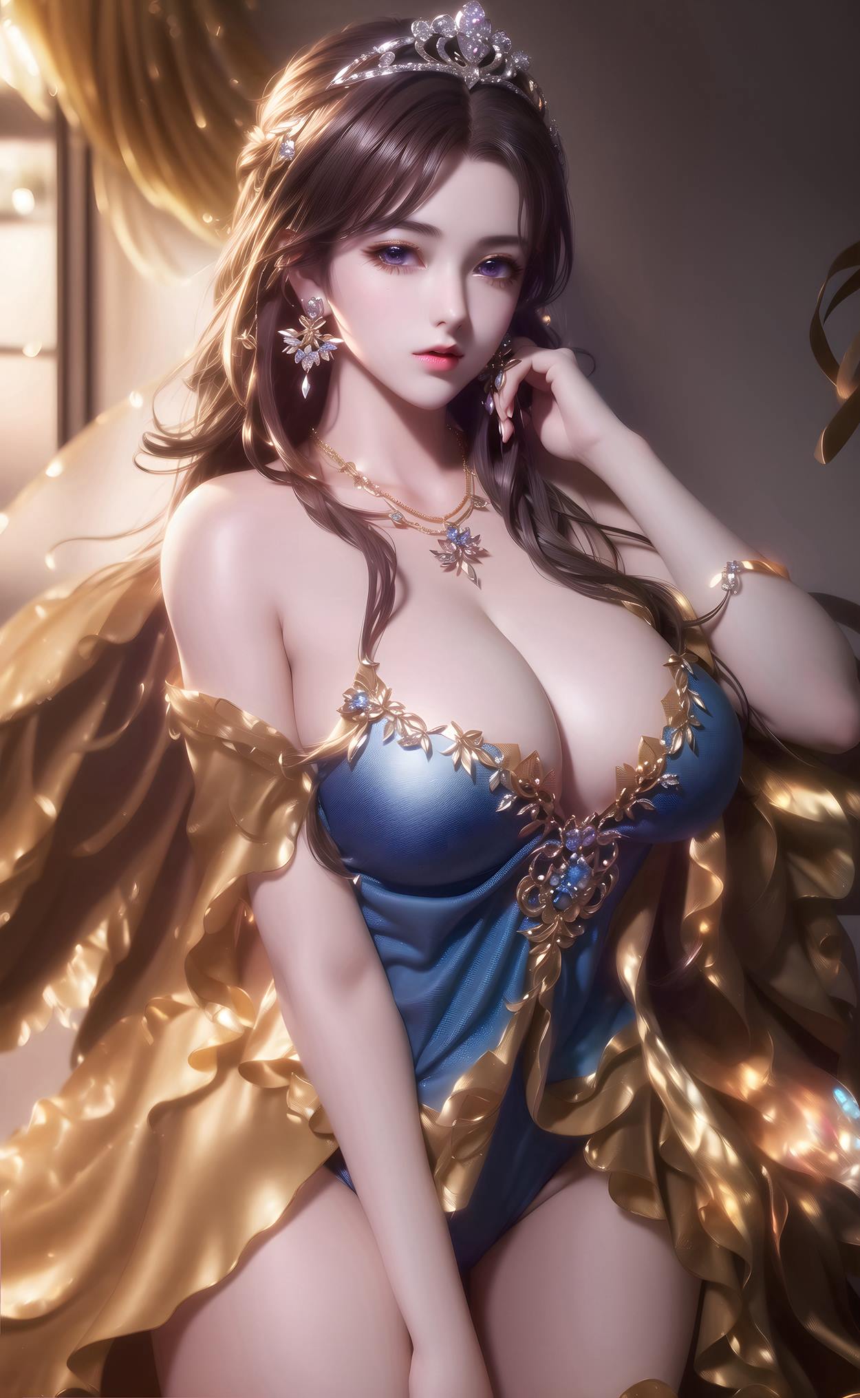 图片[23]-AI绘画 593 丝袜 美女 古典 AI[60P] – 速更版-美库