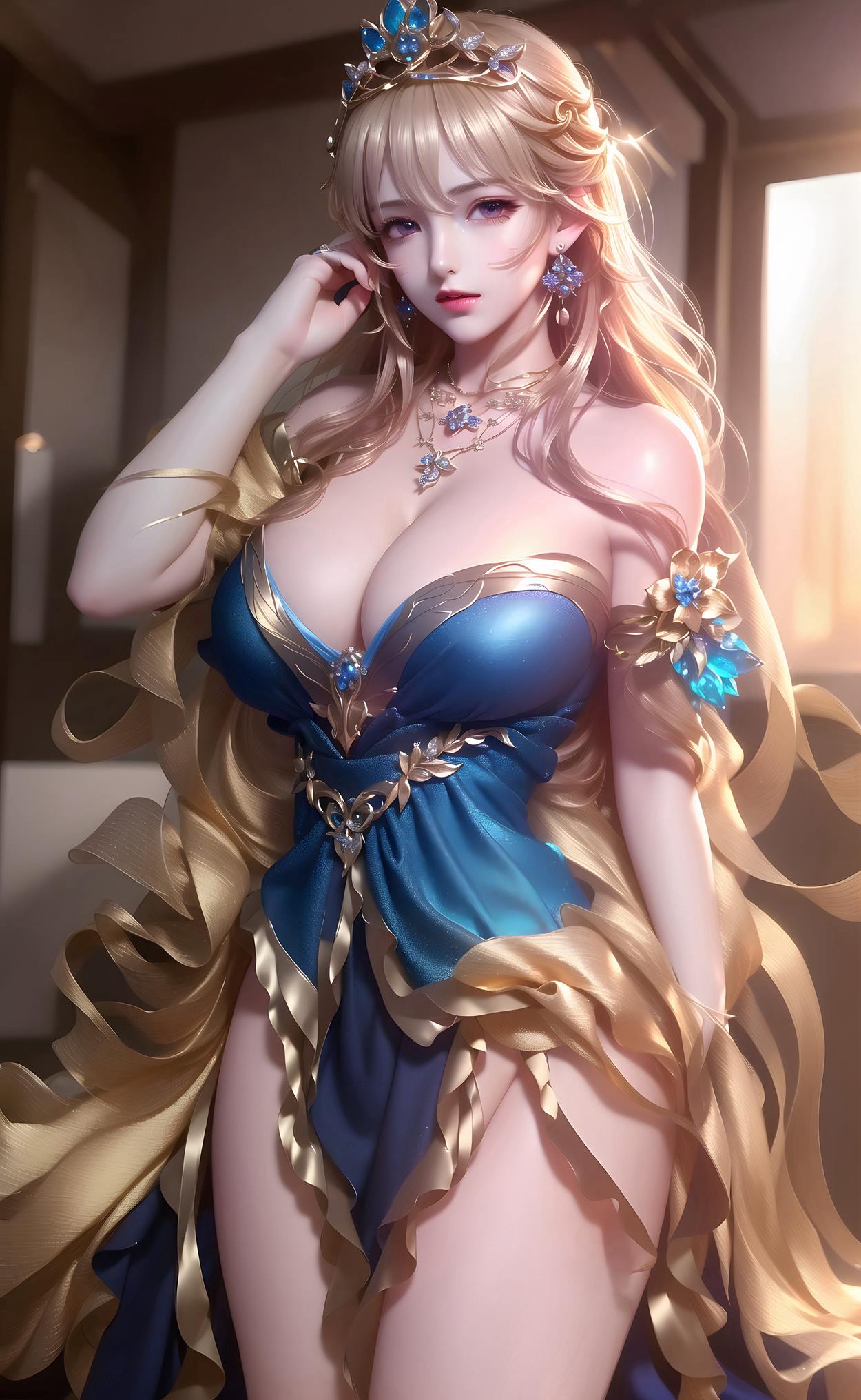 图片[25]-AI绘画 593 丝袜 美女 古典 AI[60P] – 速更版-美库