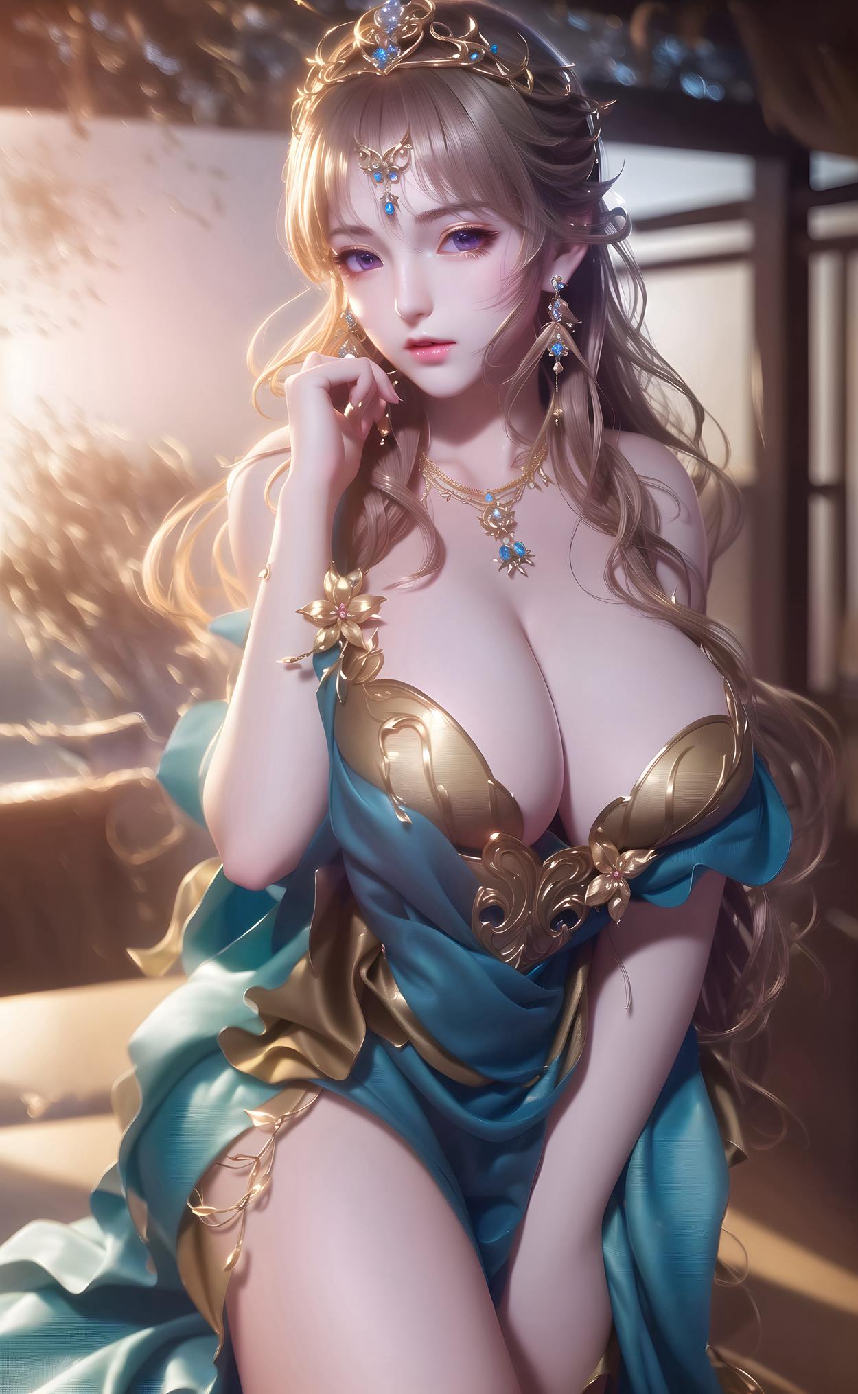 图片[27]-AI绘画 593 丝袜 美女 古典 AI[60P] – 速更版-美库