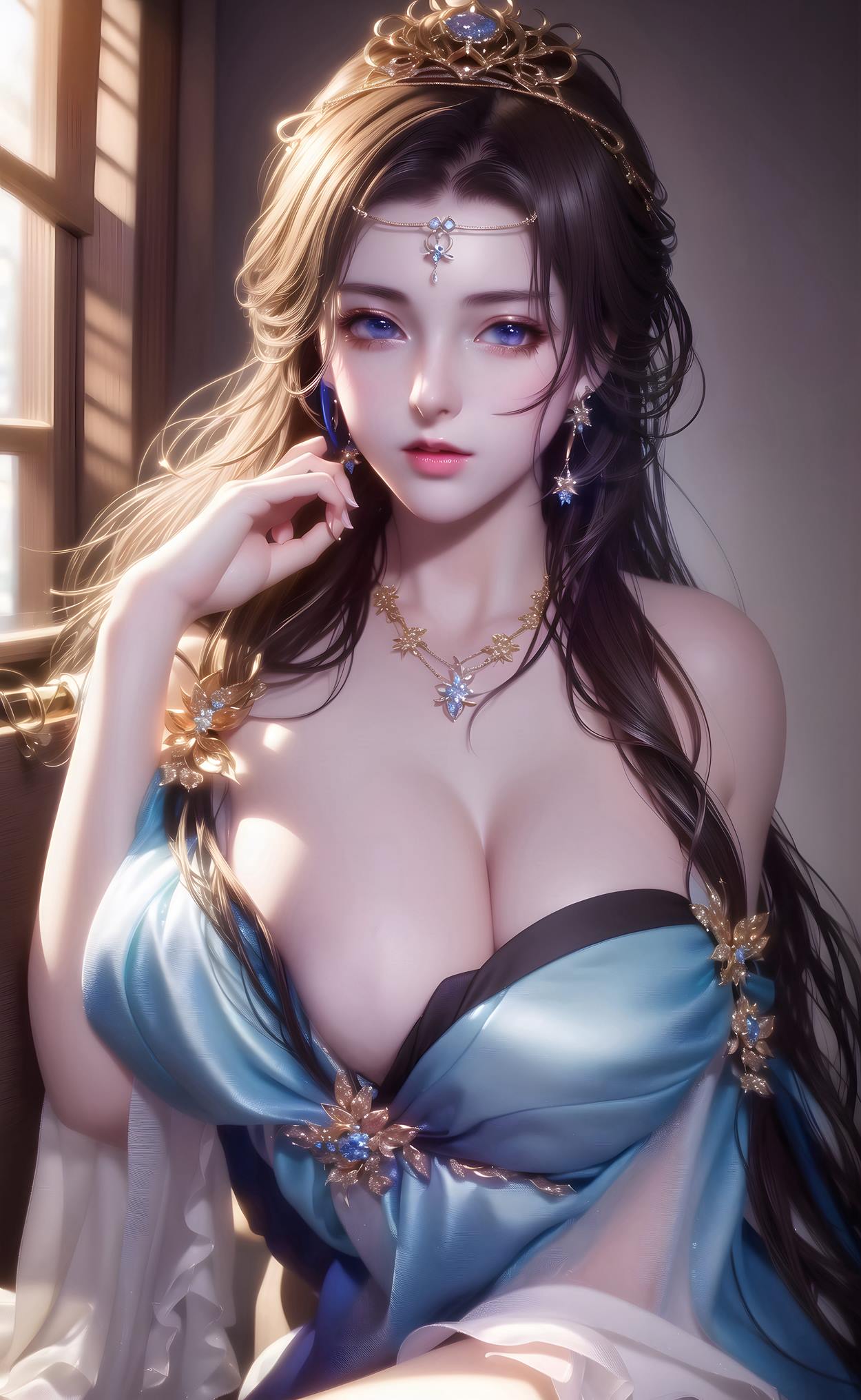 图片[41]-AI绘画 593 丝袜 美女 古典 AI[60P] – 速更版-美库