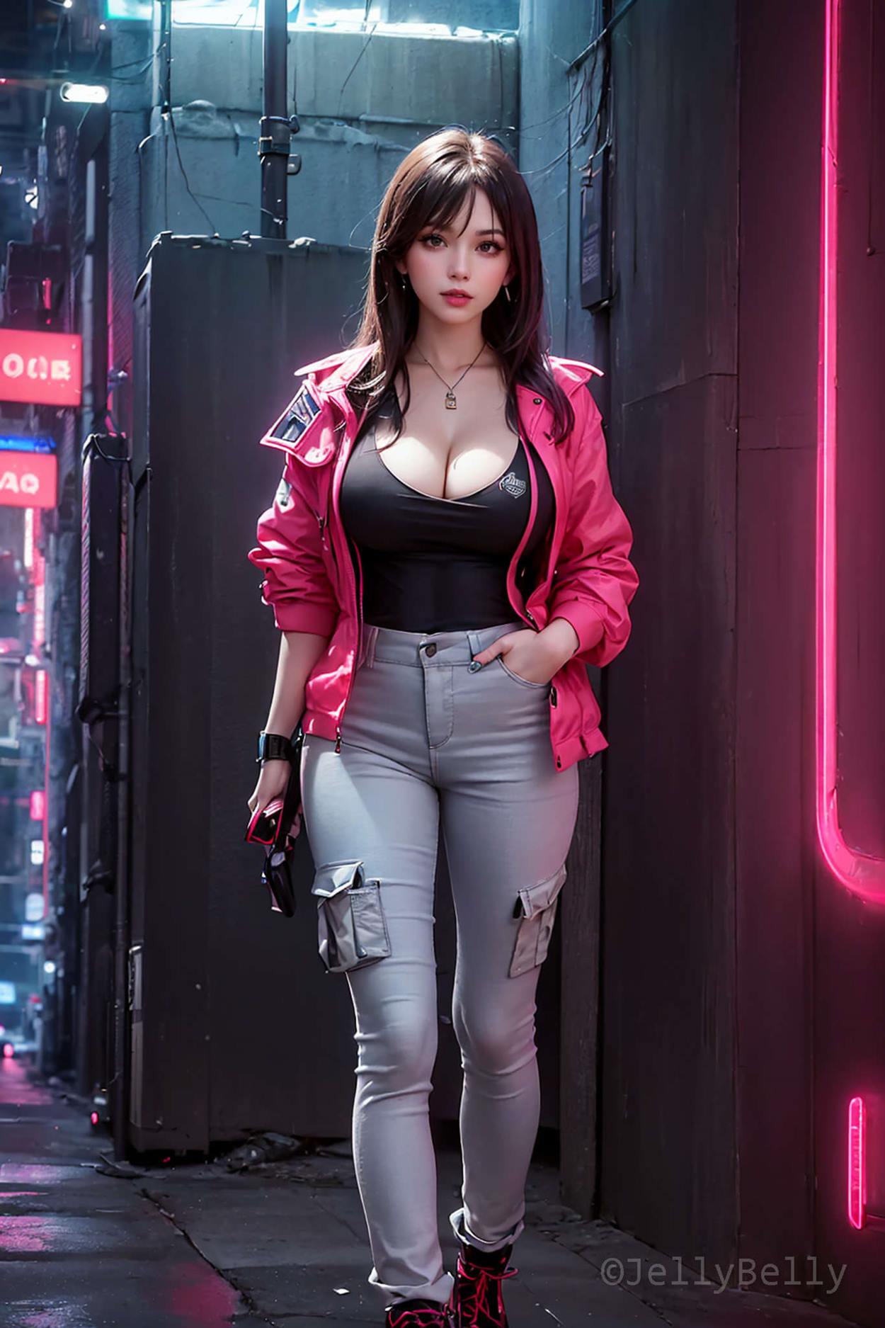 图片[33]-AI绘画 595 赛博朋克[90P] – 速更版-美库