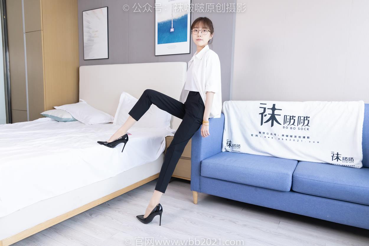 图片[10]-[BoBoSocks袜啵啵]NO.535 稚予-高跟鞋、皮鞋、黑棉袜、薄肉丝、裤里丝[128P] – 速更版-美库