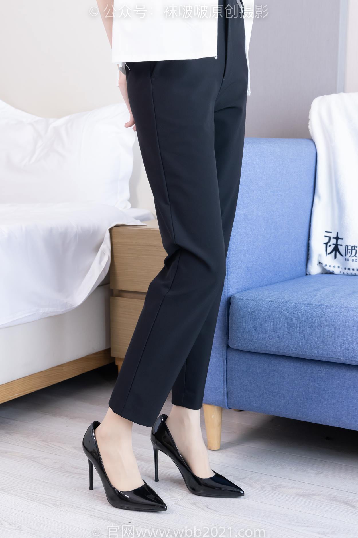 图片[12]-[BoBoSocks袜啵啵]NO.535 稚予-高跟鞋、皮鞋、黑棉袜、薄肉丝、裤里丝[128P] – 速更版-美库