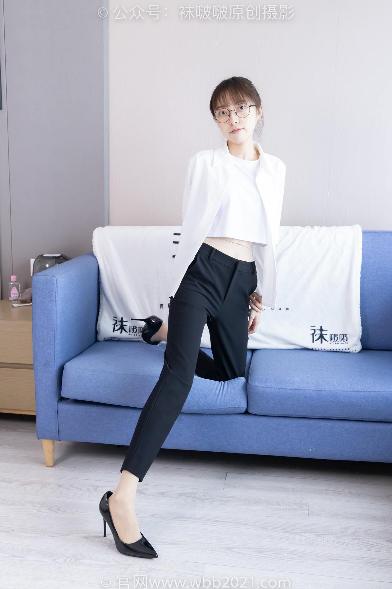 图片[23]-[BoBoSocks袜啵啵]NO.535 稚予-高跟鞋、皮鞋、黑棉袜、薄肉丝、裤里丝[128P] – 速更版-美库