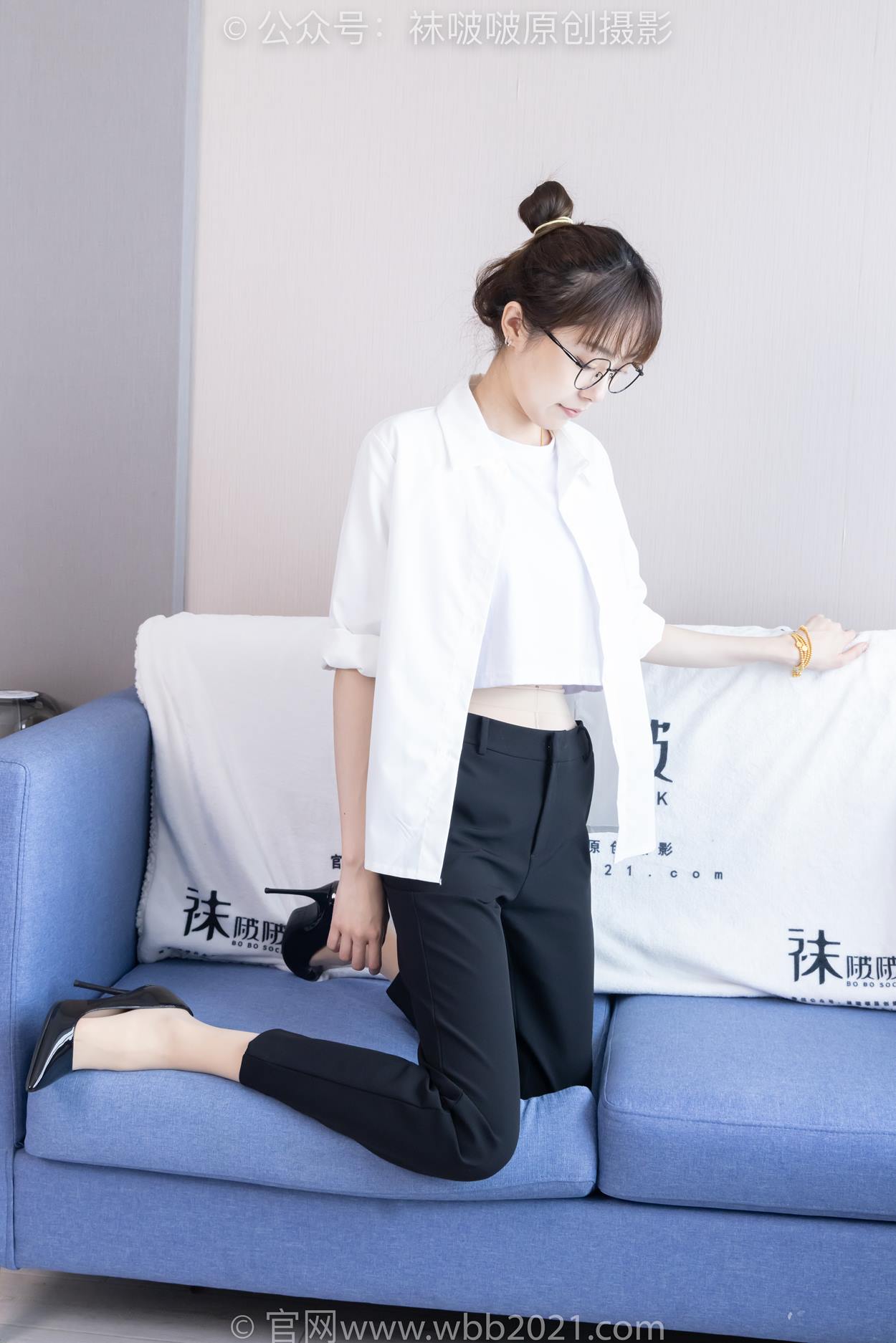 图片[25]-[BoBoSocks袜啵啵]NO.535 稚予-高跟鞋、皮鞋、黑棉袜、薄肉丝、裤里丝[128P] – 速更版-美库