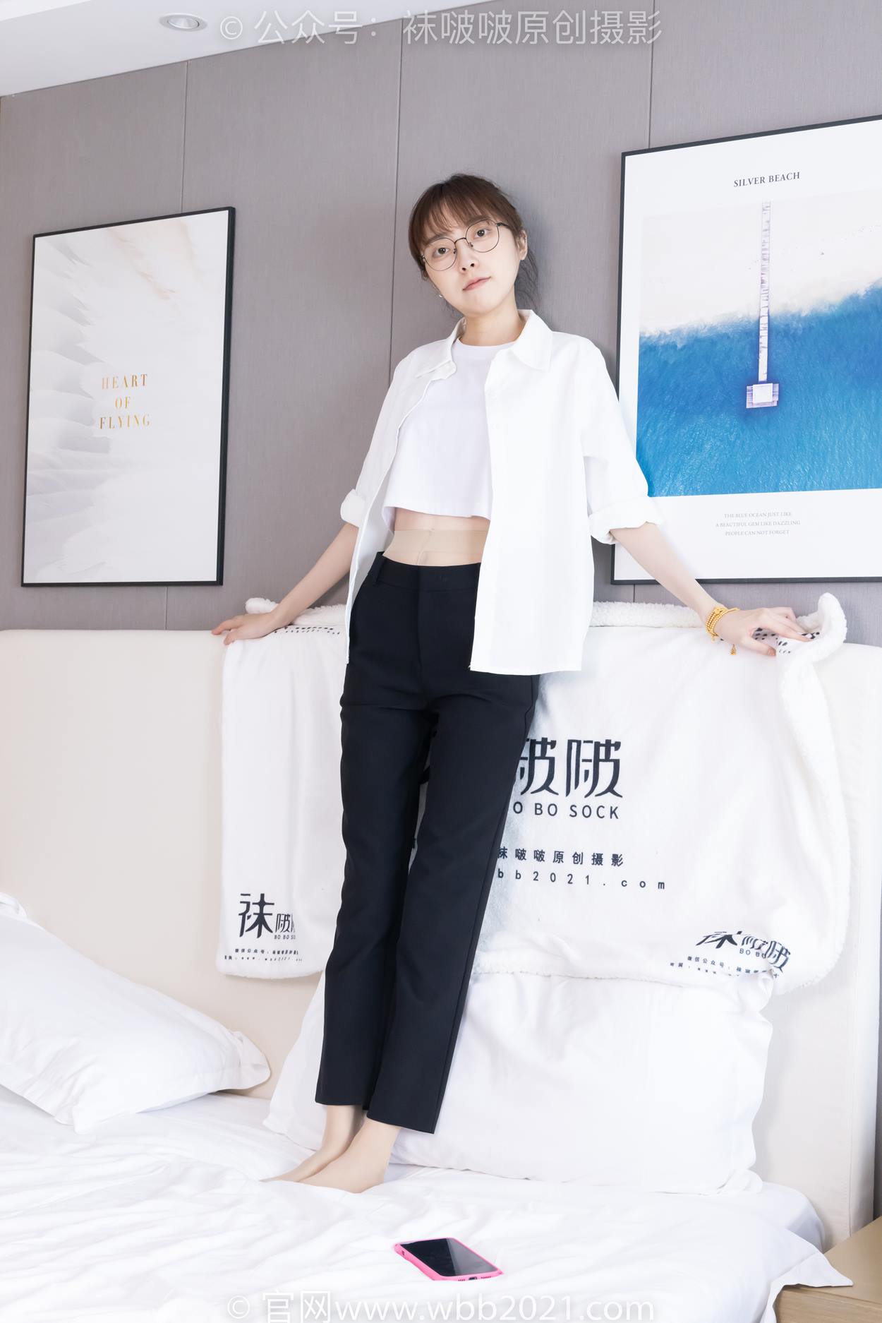 图片[51]-[BoBoSocks袜啵啵]NO.535 稚予-高跟鞋、皮鞋、黑棉袜、薄肉丝、裤里丝[128P] – 速更版-美库