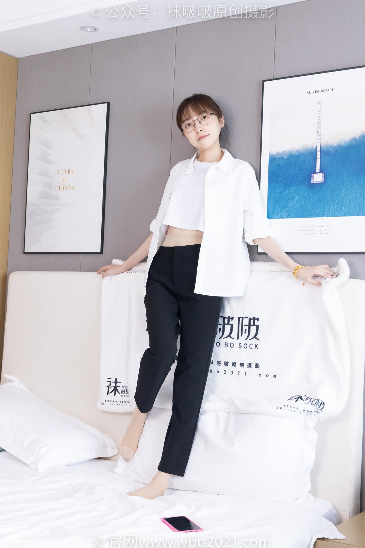 图片[52]-[BoBoSocks袜啵啵]NO.535 稚予-高跟鞋、皮鞋、黑棉袜、薄肉丝、裤里丝[128P] – 速更版-美库