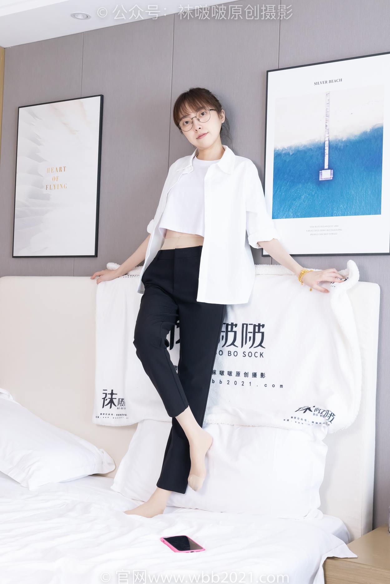 图片[53]-[BoBoSocks袜啵啵]NO.535 稚予-高跟鞋、皮鞋、黑棉袜、薄肉丝、裤里丝[128P] – 速更版-美库