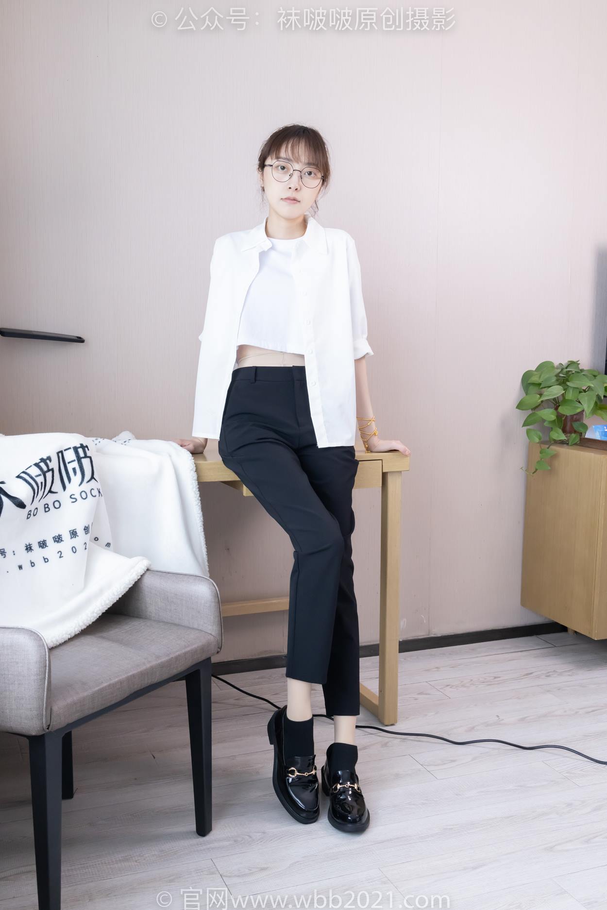 图片[76]-[BoBoSocks袜啵啵]NO.535 稚予-高跟鞋、皮鞋、黑棉袜、薄肉丝、裤里丝[128P] – 速更版-美库