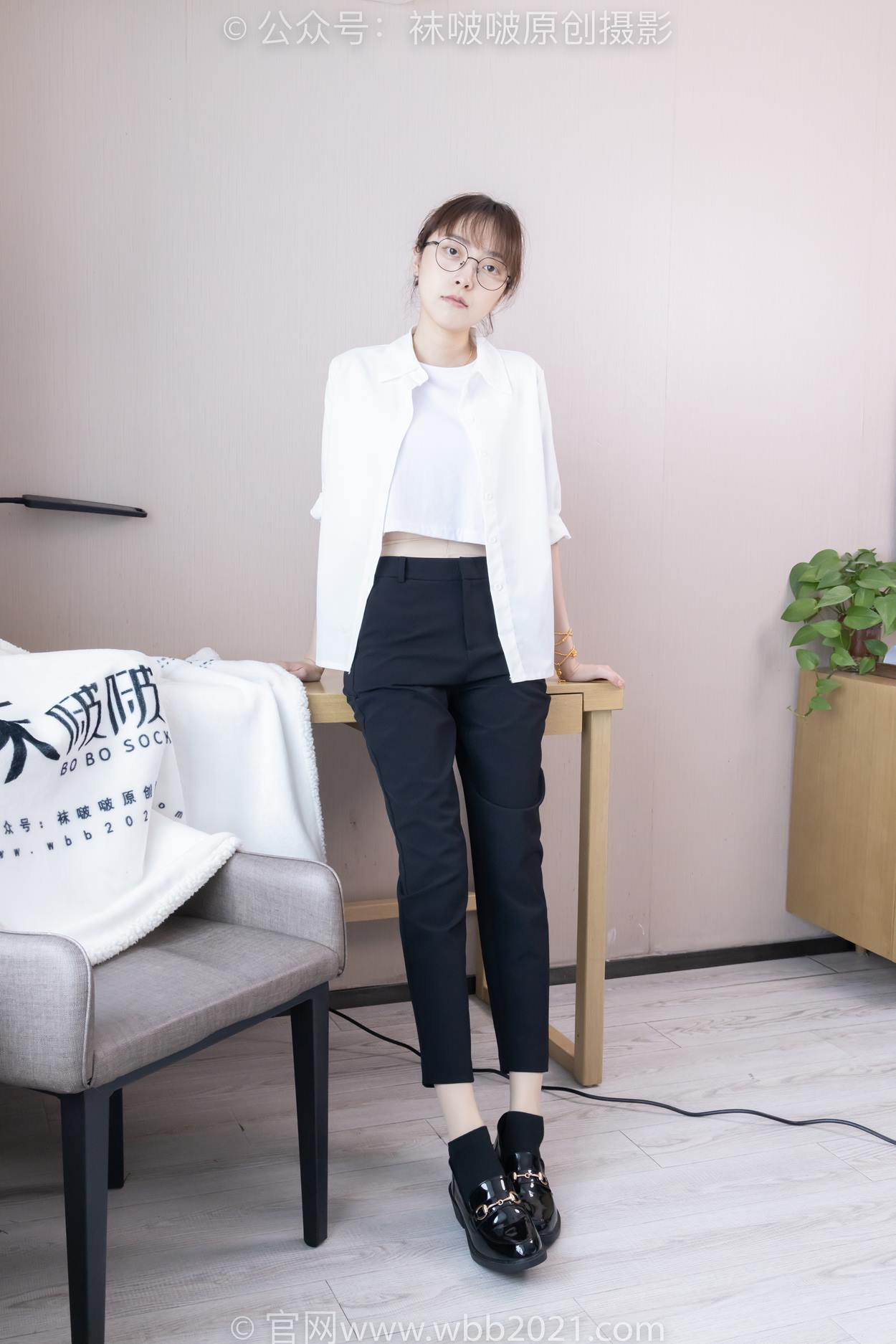 图片[77]-[BoBoSocks袜啵啵]NO.535 稚予-高跟鞋、皮鞋、黑棉袜、薄肉丝、裤里丝[128P] – 速更版-美库